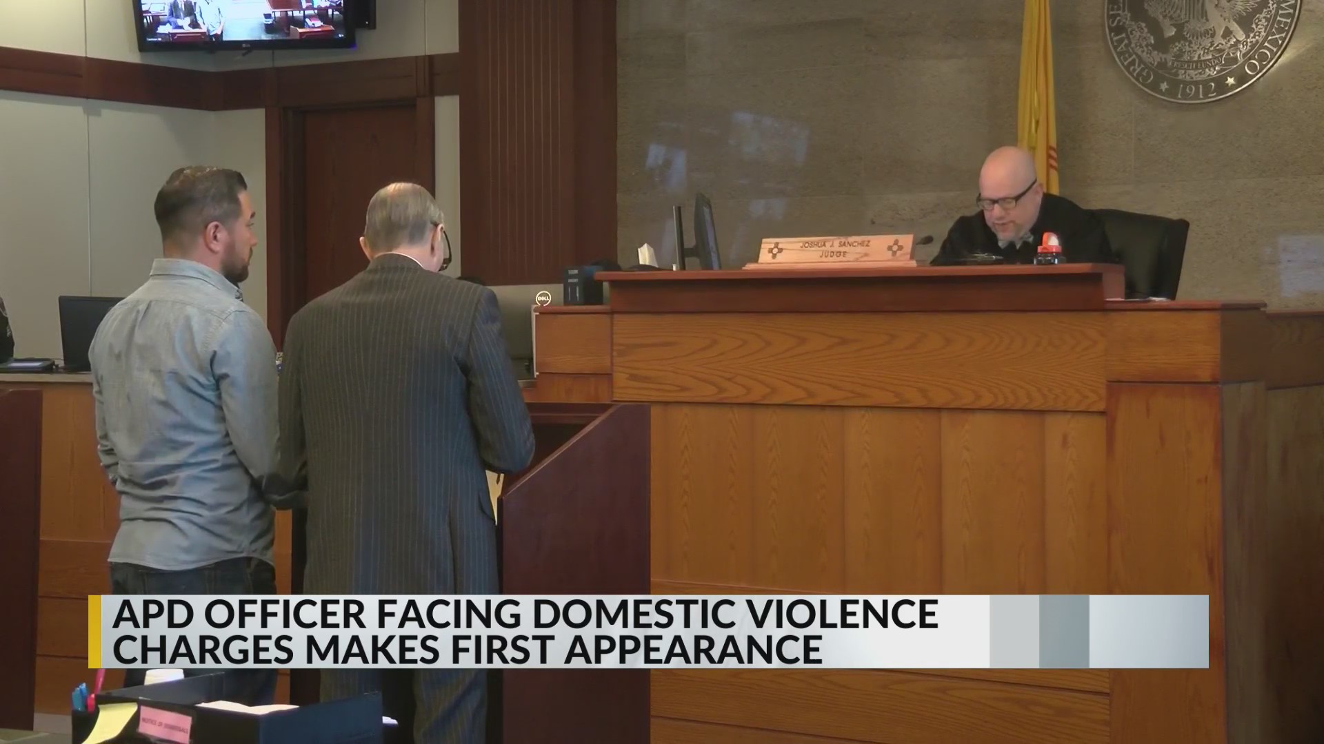 Albuquerque police officer accused of domestic violence appears in ...