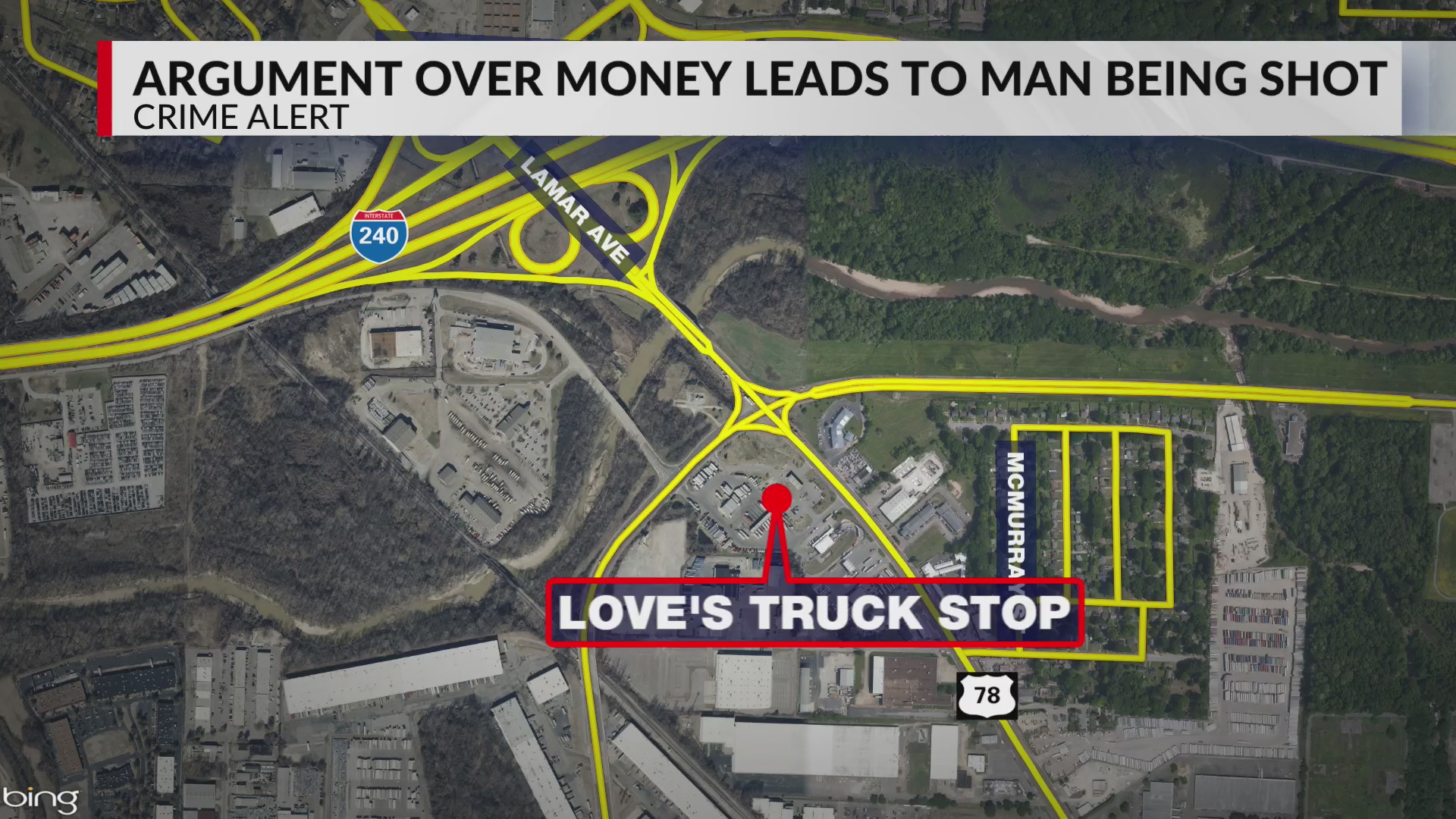 Man shot over money at Love’s gas station on Lamar Avenue, police say ...