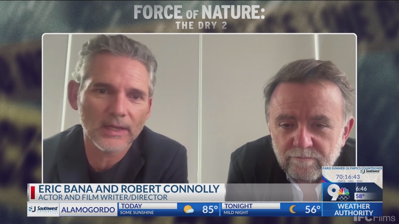 Actor Eric Bana talks about his new film Force of Nature: The Dry 2 ...