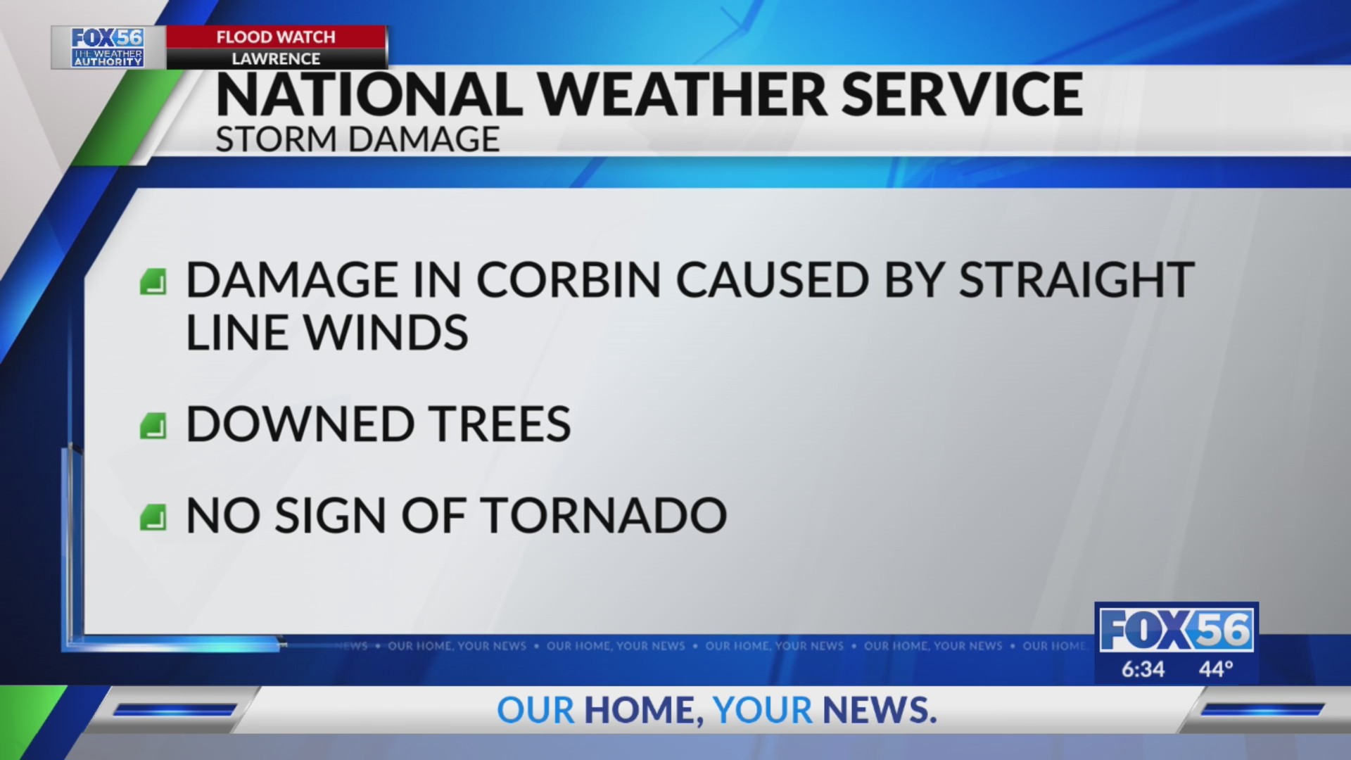 NWS surveying damage after tornadoes, high winds in Rockcastle County ...
