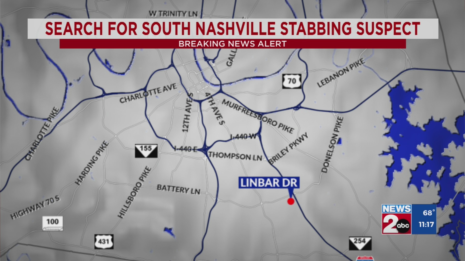 Search for stabbing suspect in South Nashville – WKRN News 2