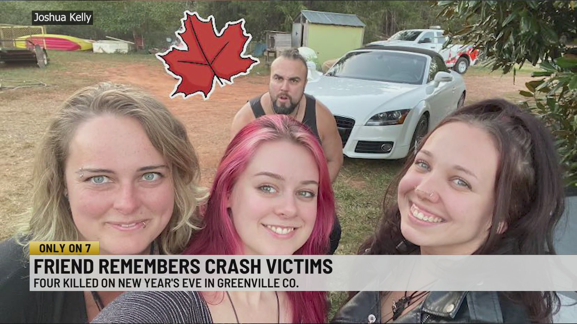 Friend of 4 killed in Upstate New Year’s Eve crash speaks out – WSPA 7NEWS