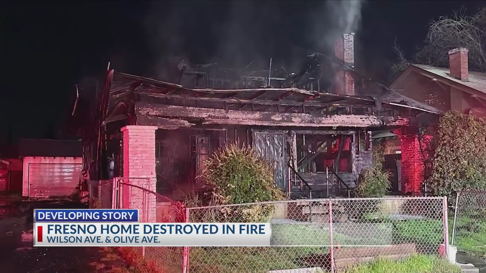 Fresno house saved from flames destroyed in another fire – CBS47 and ...