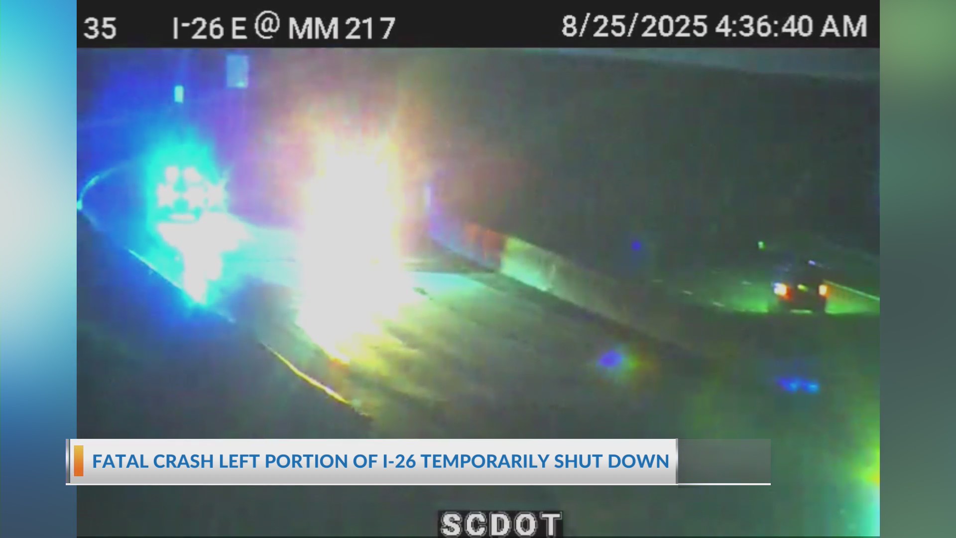 Motorcyclist killed in I-26 crash early Monday – WCBD News 2