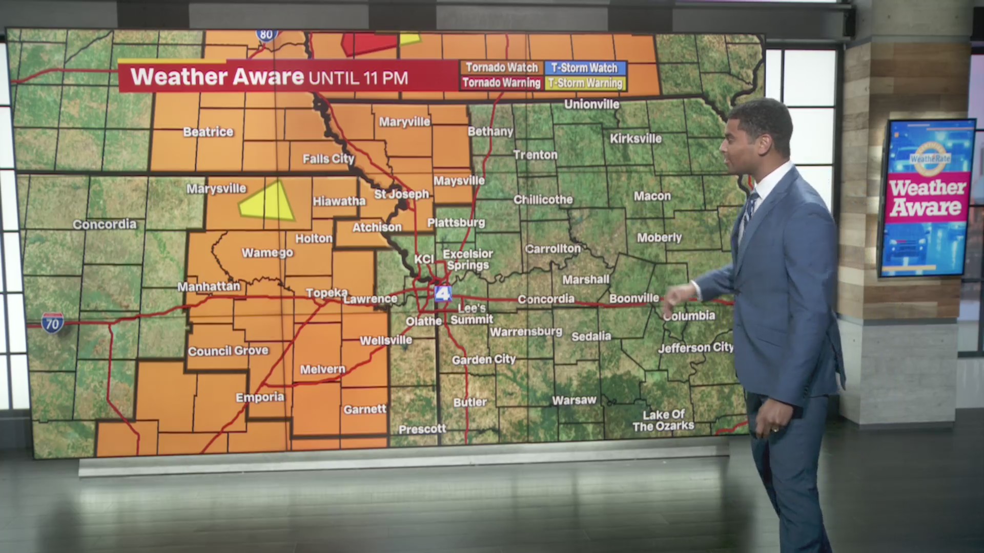 Tornado Watch issued for counties near Kansas City metro – FOX 4 Kansas ...