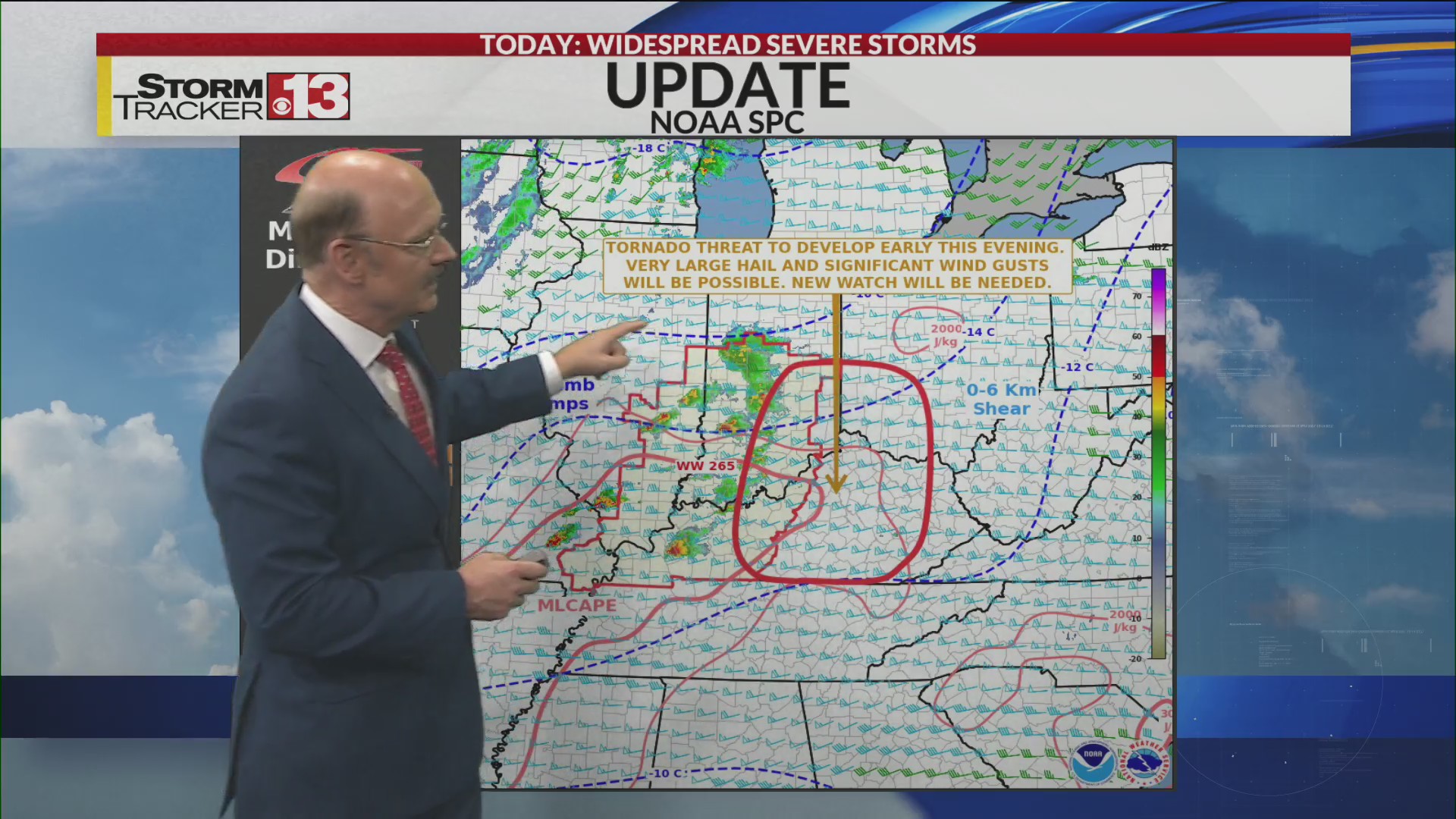 New tornado watch likely Friday evening May 16, 2025 – WOWK 13 News