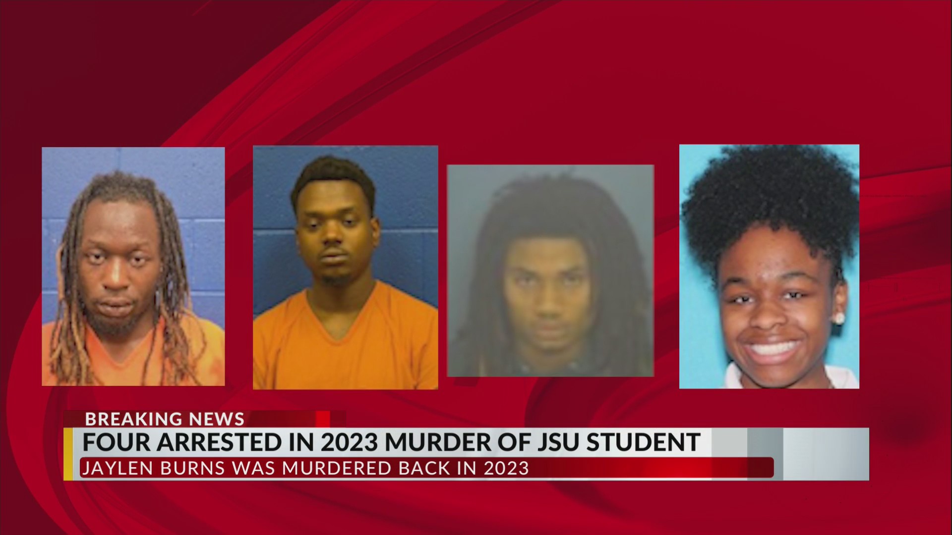 Four charged in connection with JSU student’s 2023 death – WJTV