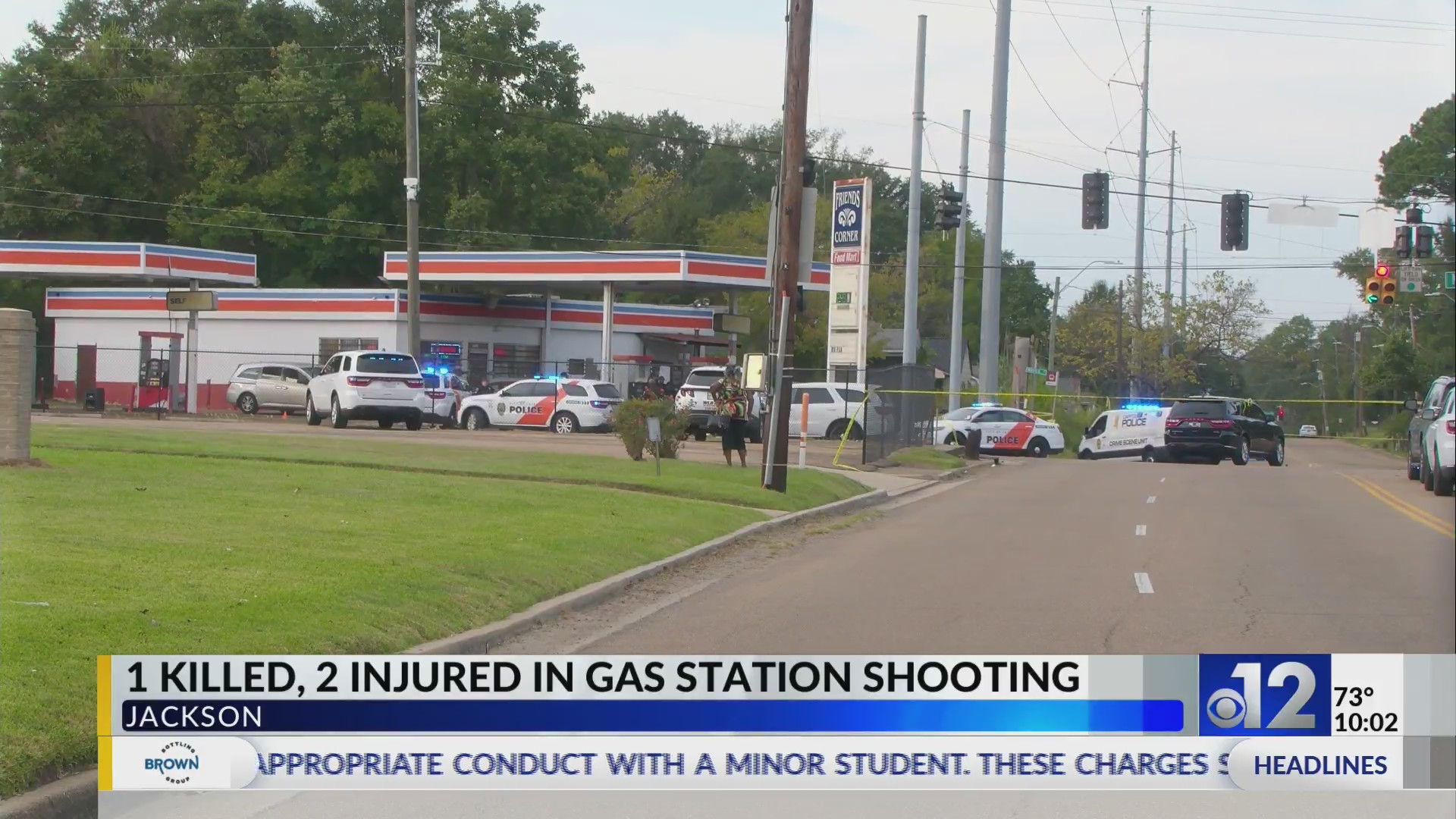19-year-old killed, two women hurt in Jackson gas station shooting – WJTV