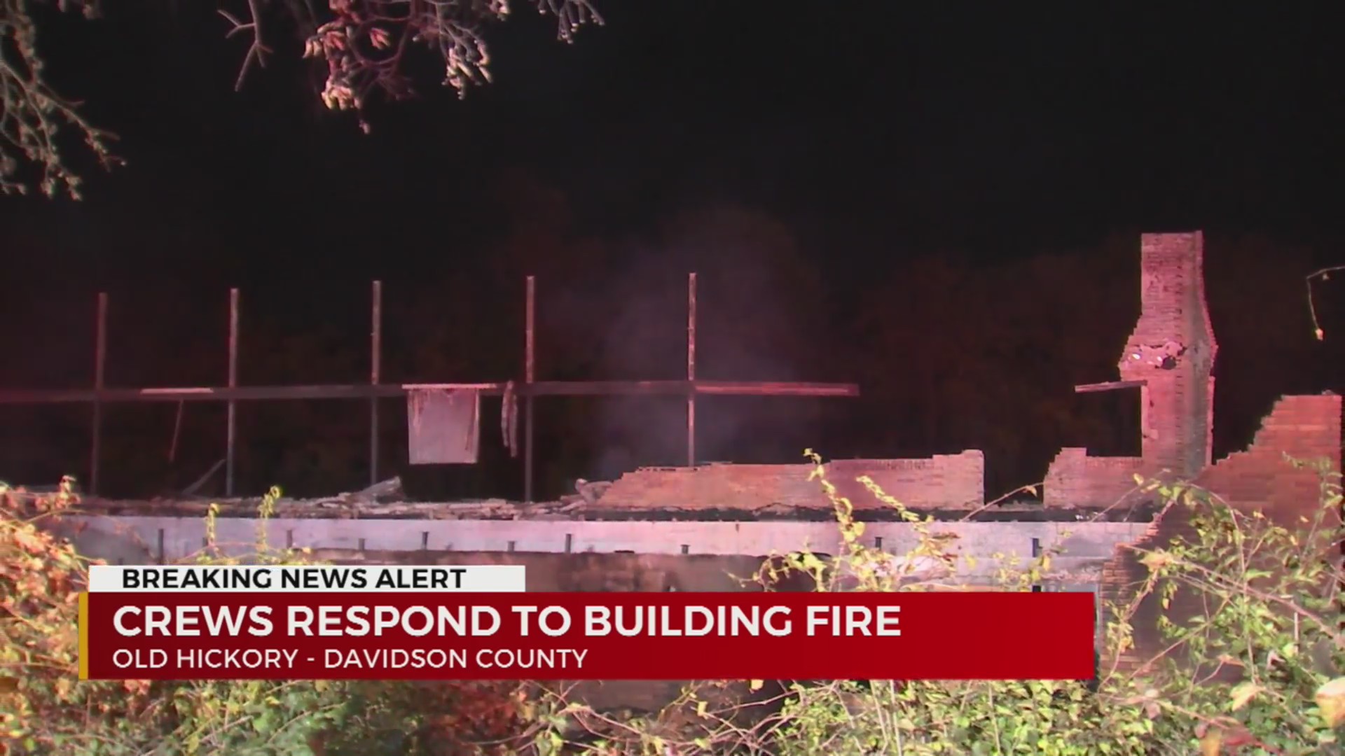 Crews respond to building fire in Old Hickory – WKRN News 2