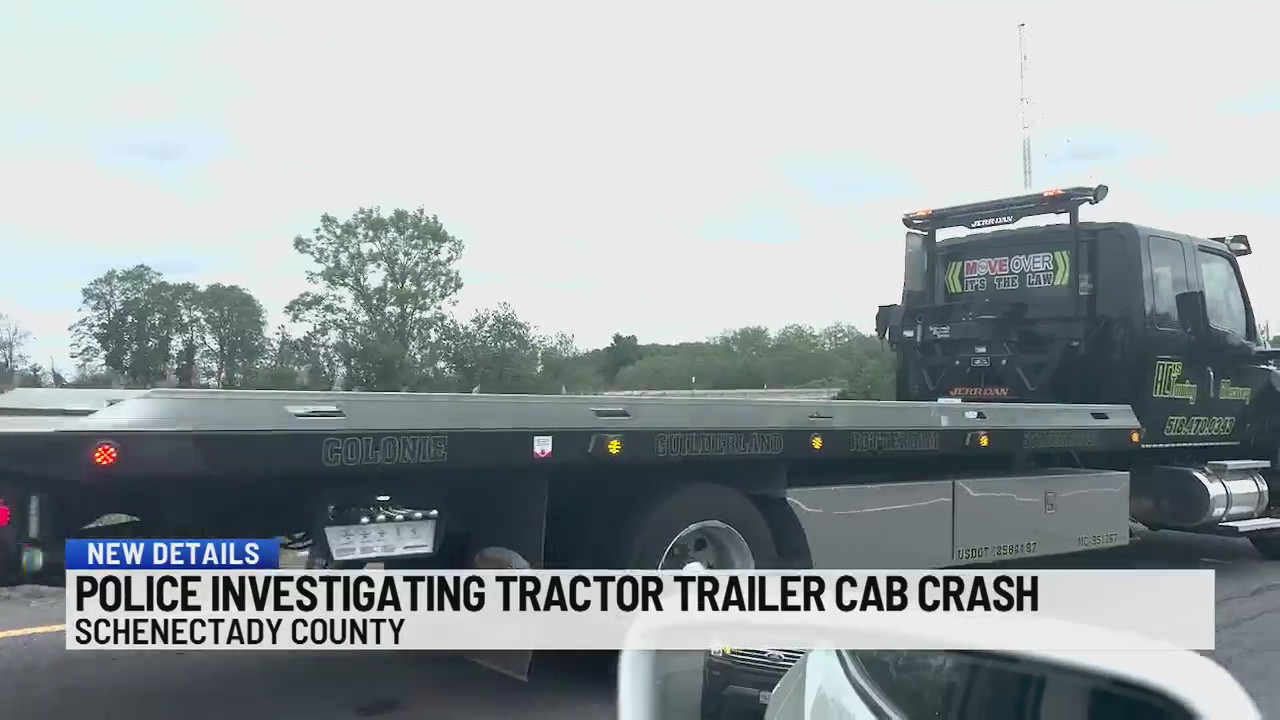 Police investigating tractor trailer cab crash – NEWS10 ABC