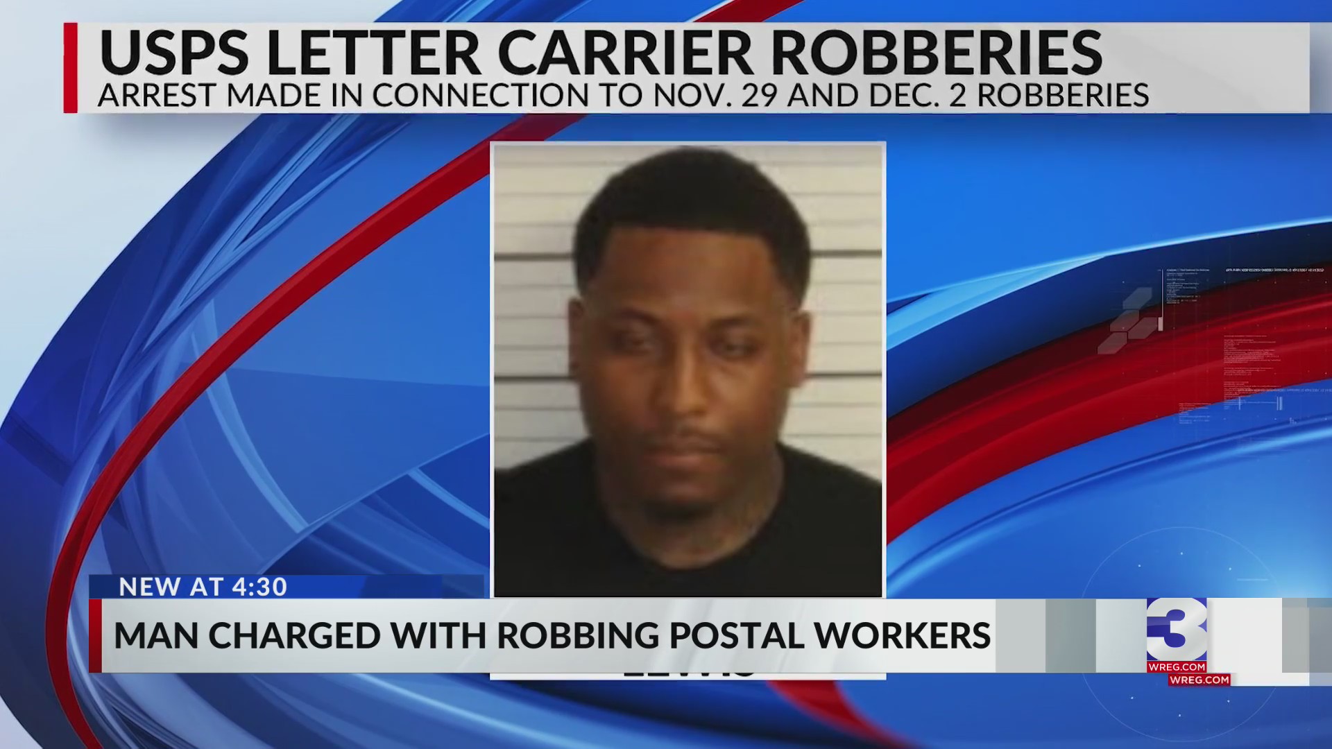 Man arrested for robbing two USPS employees at gunpoint: MPD – WREG.com