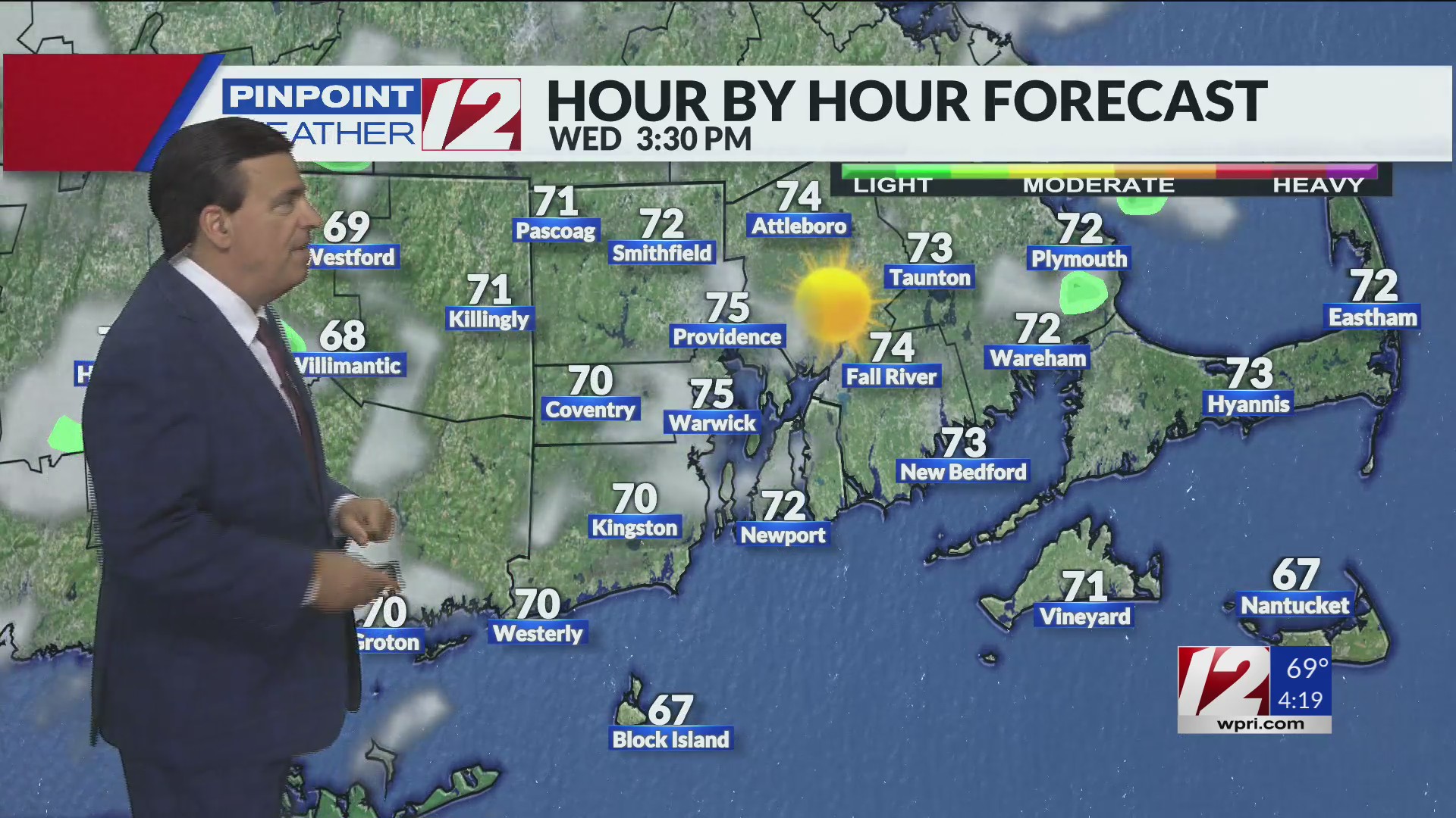 WPRI 12 Weather Now 9/20/24 Much Cooler Tonight – WPRI.com