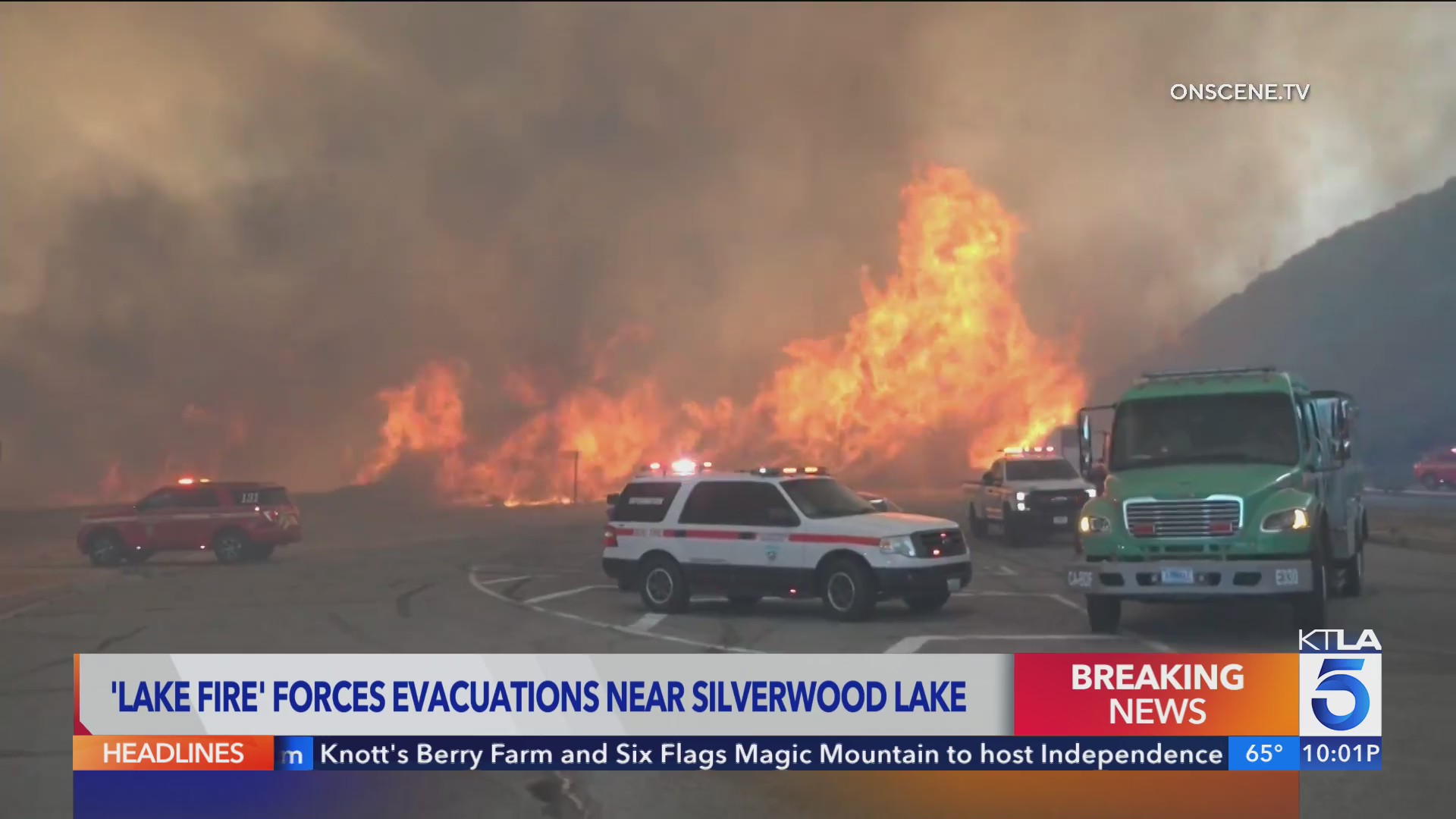 Wildfire forces evacuations near Silverwood Lake in SoCal – KTLA