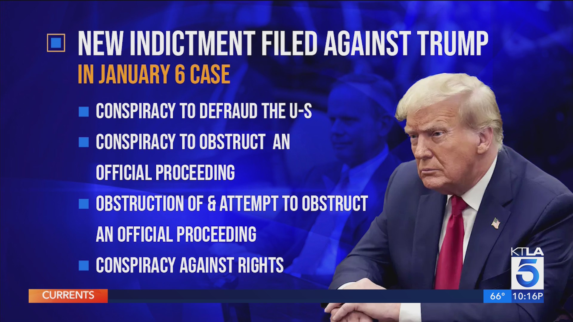 Federal prosecutor files new indictment against former President Trump ...