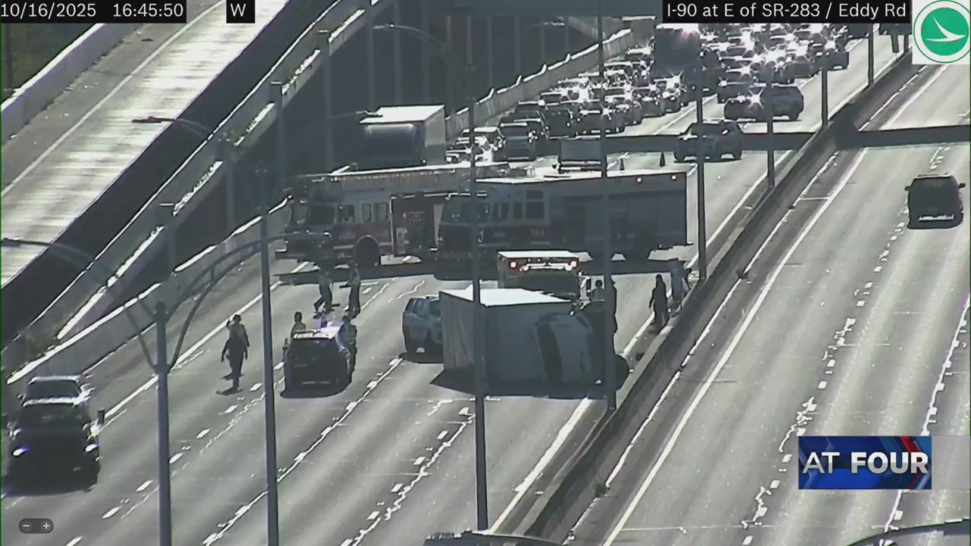 I-90 east crash – Fox 8 Cleveland WJW