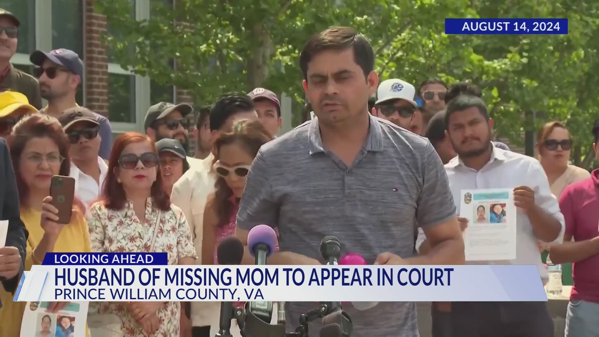 Husband of missing Manassas mom to appear in court – DC News Now | DC ...