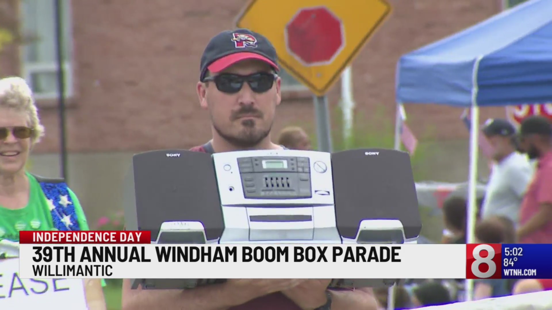 Willimantic holds annual July 4th boombox parade