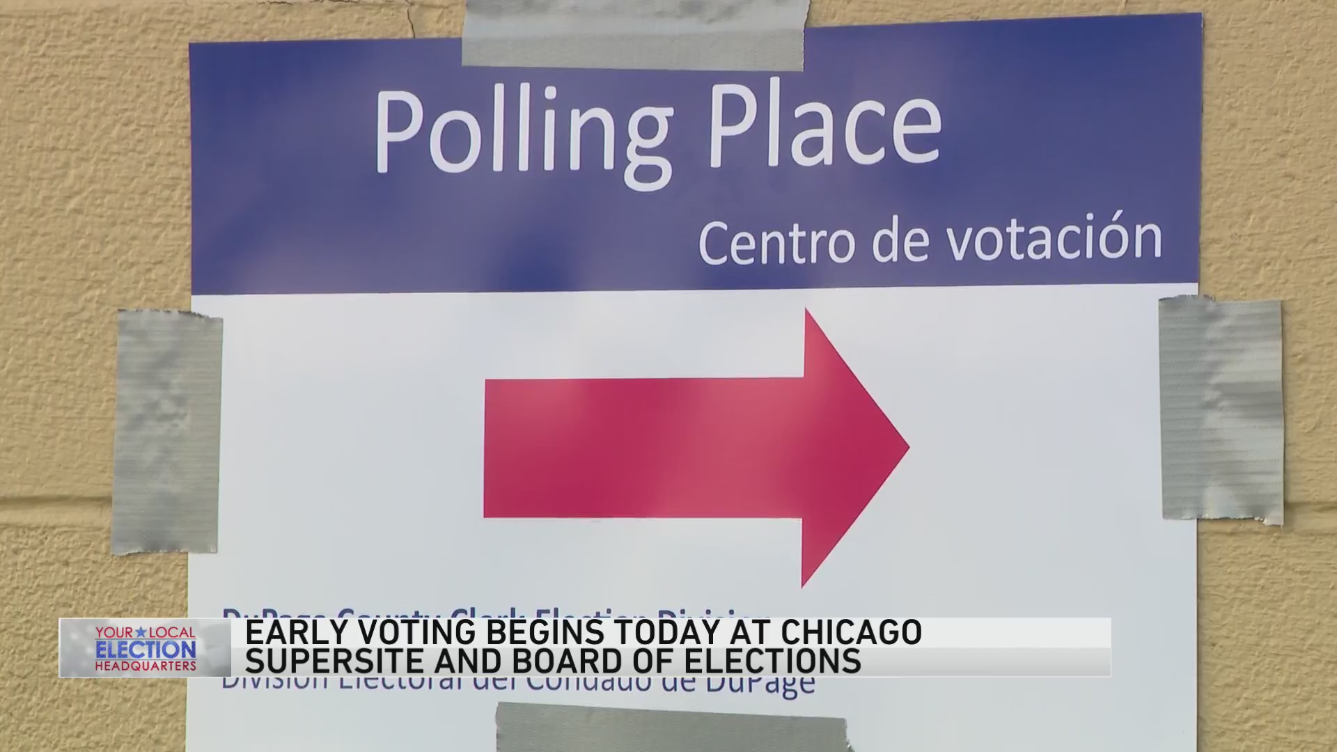 Early voting begins Thursday in downtown Chicago – WGN-TV
