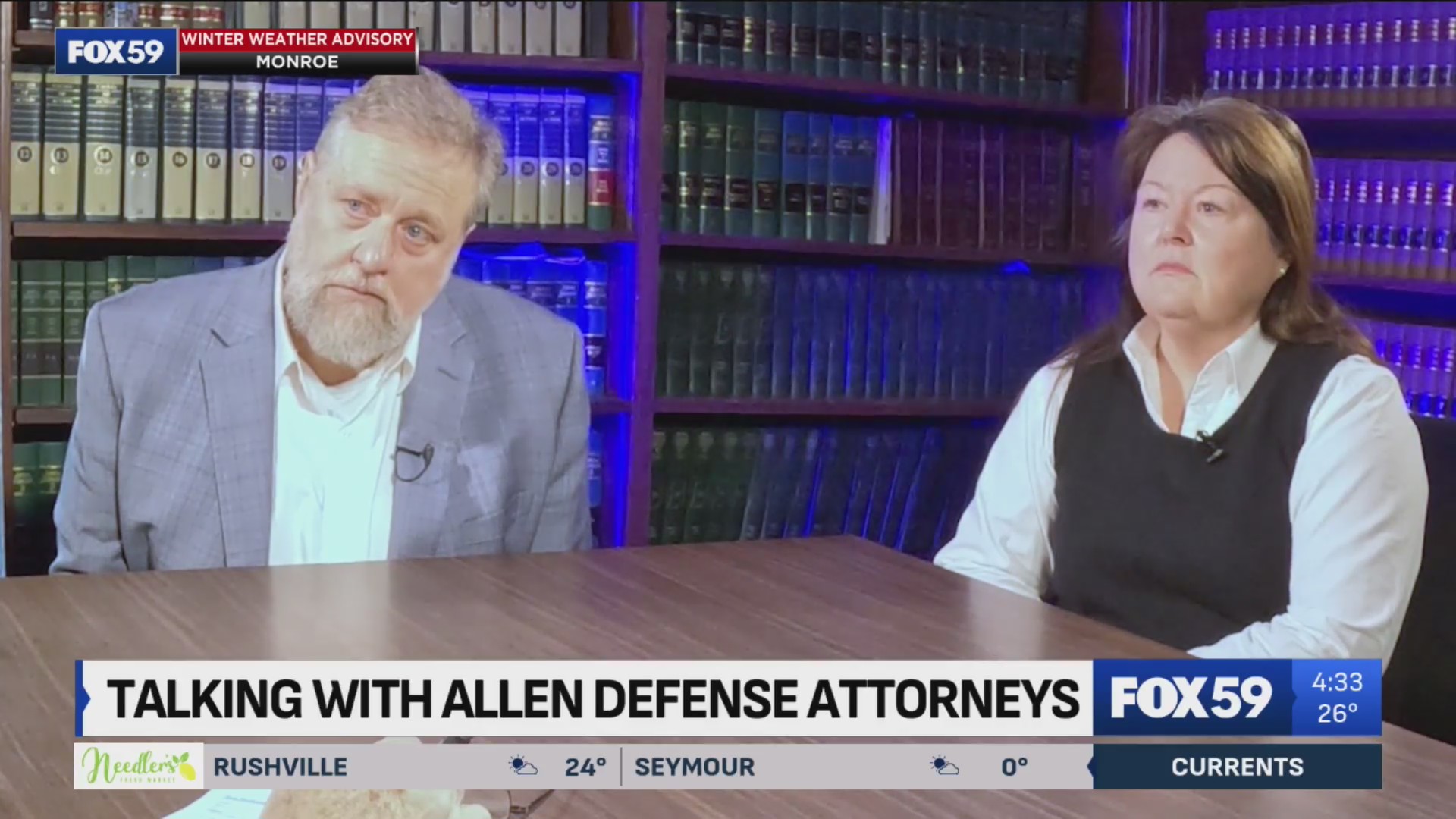 One-on-one with Richard Allen’s defense attorneys – Fox 59