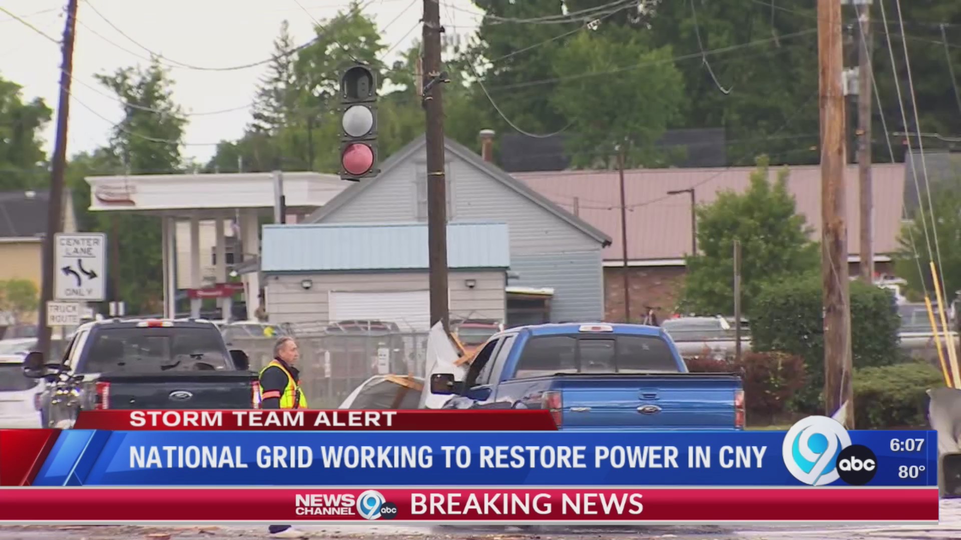 National Grid working to restore power in CNY – WSYR