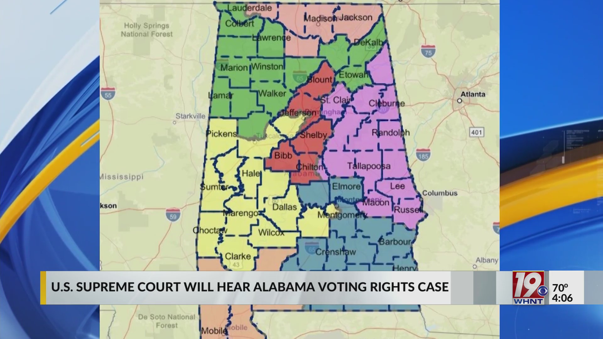 U.S. Supreme Court Will Hear Alabama Congressional Map Lawsuit – WHNT.com