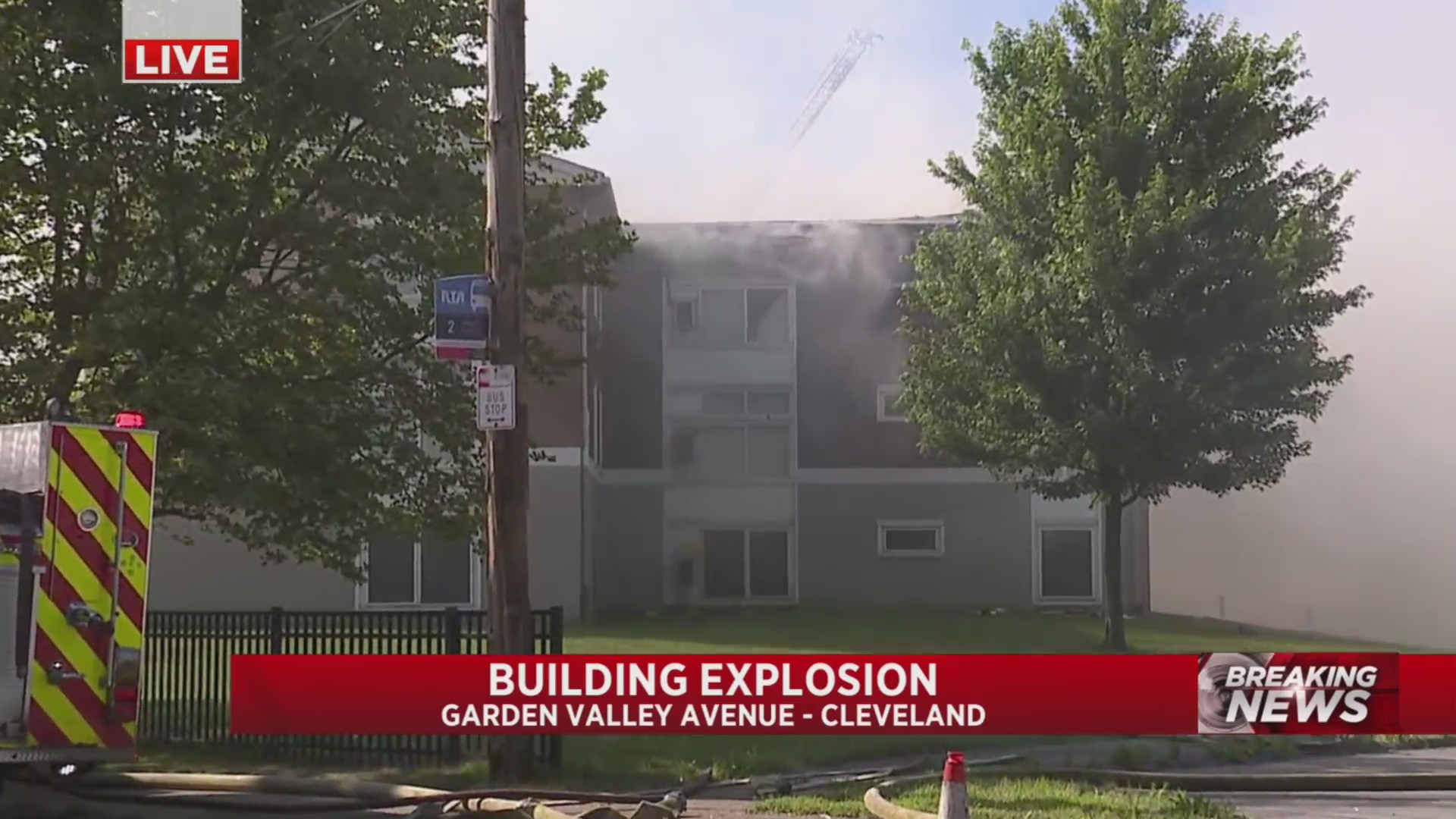 Cleveland firefighters responding to large fire – Fox 8 Cleveland WJW