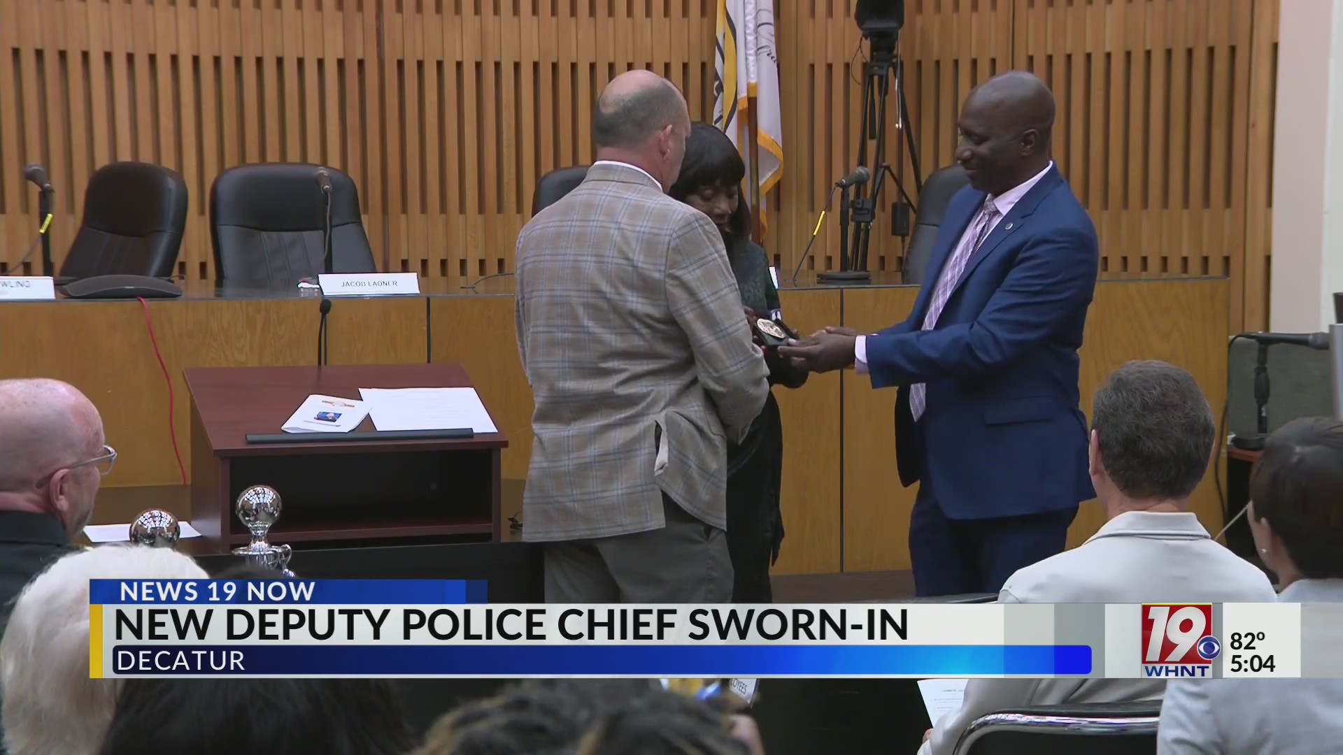 New Deputy Police Chief Sworn In | June 18, 2025 | News 19 at 5 p.m ...