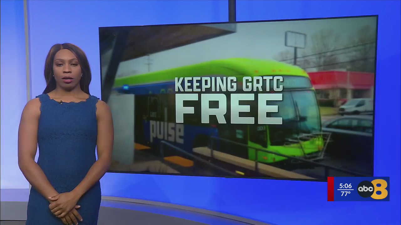 GRTC ads for free fare – WRIC ABC 8News