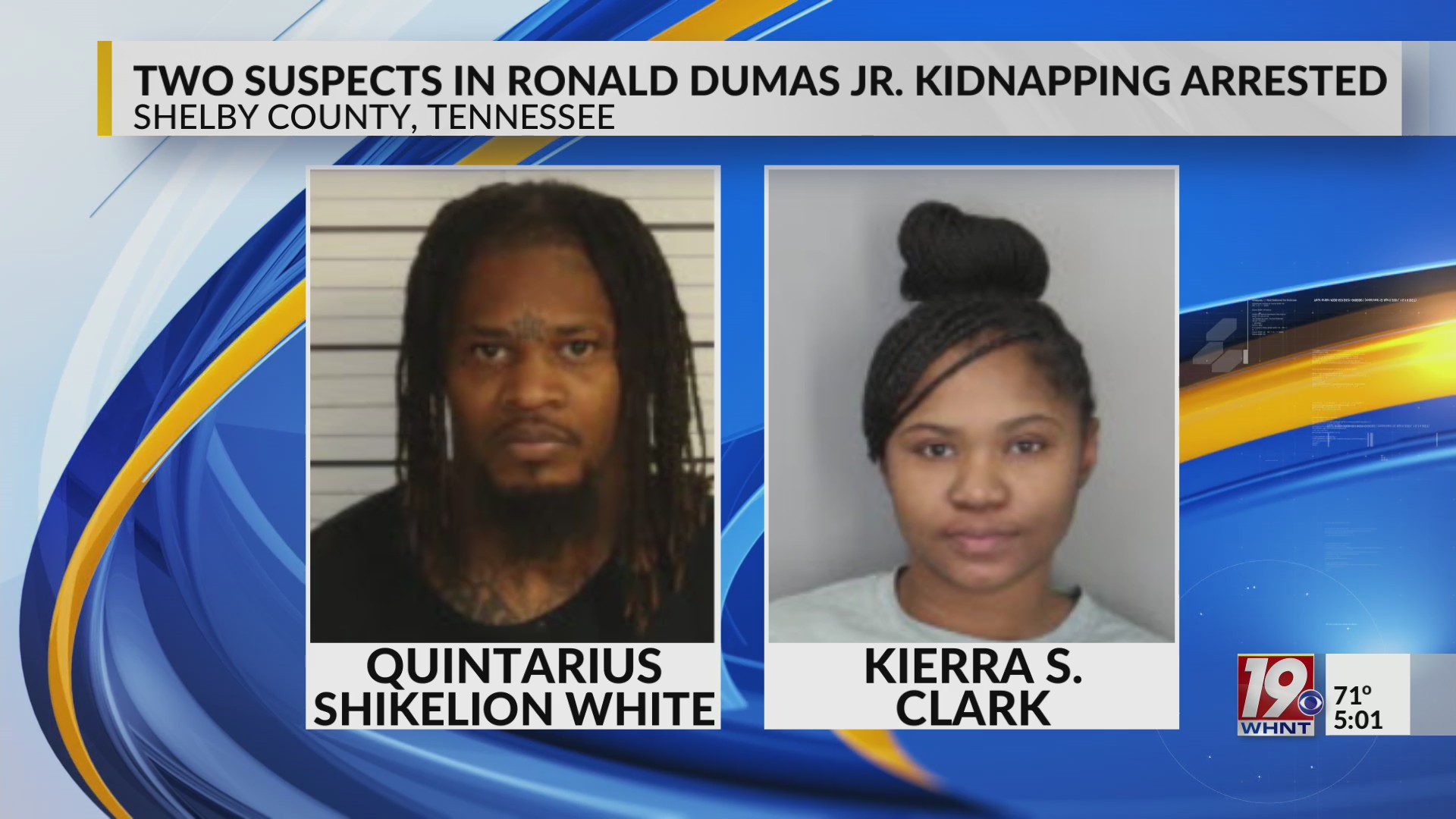 Two Suspects in Ronald Dumas Jr. Kidnapping Arrested | April 9, 2025 ...