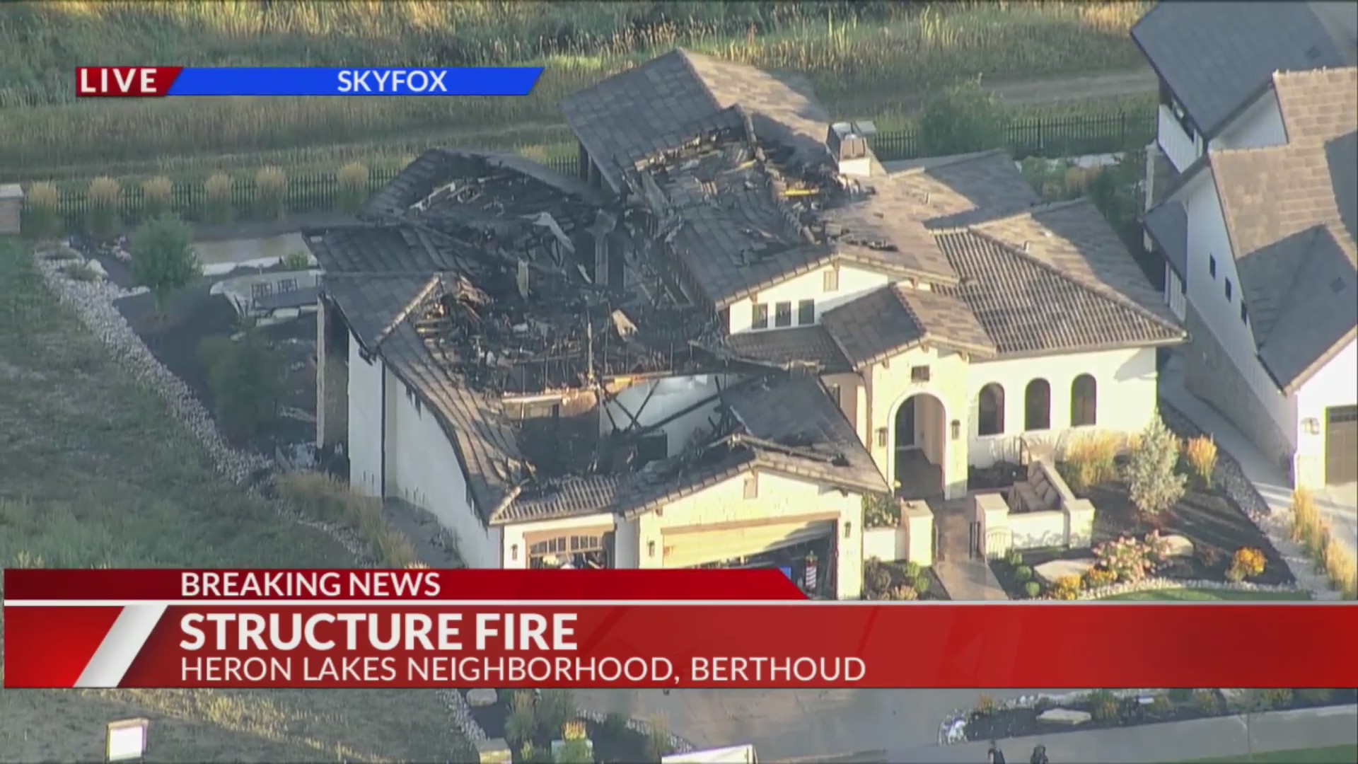 Crews battle early morning house fire near Berthoud – FOX31 Denver