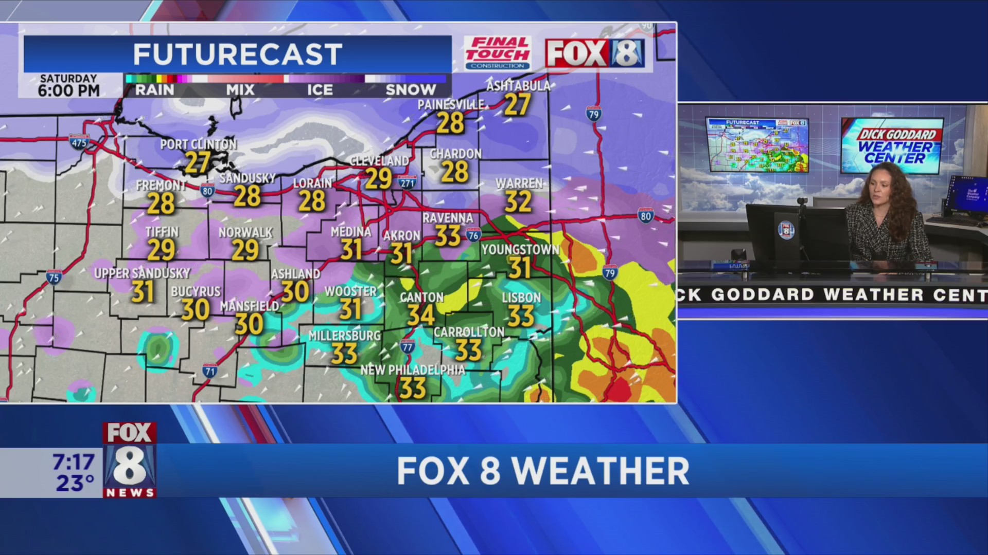 Winter storm will make for a messy afternoon, evening – Fox 8 Cleveland WJW