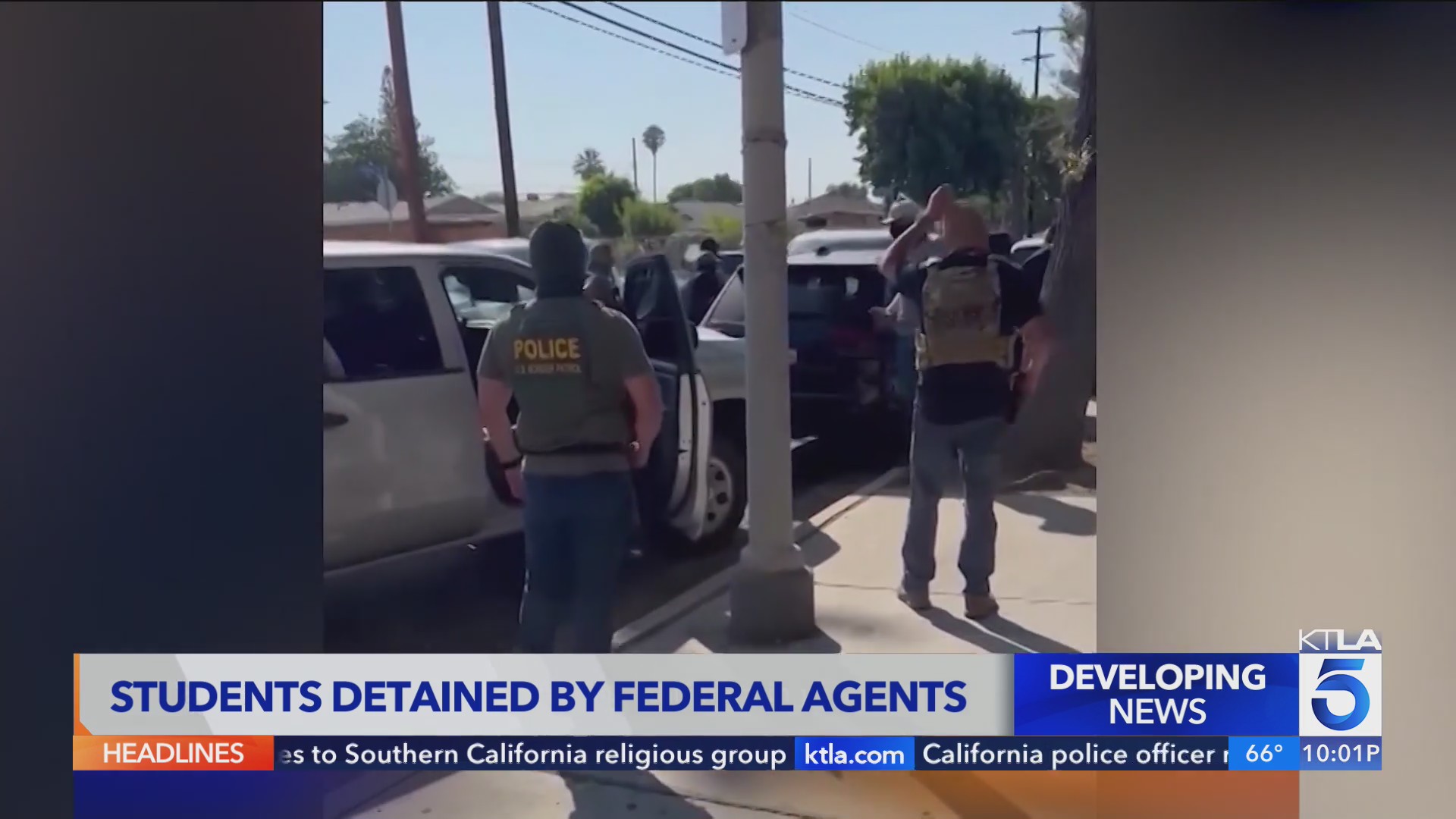 SoCal students detained by federal agents – KTLA