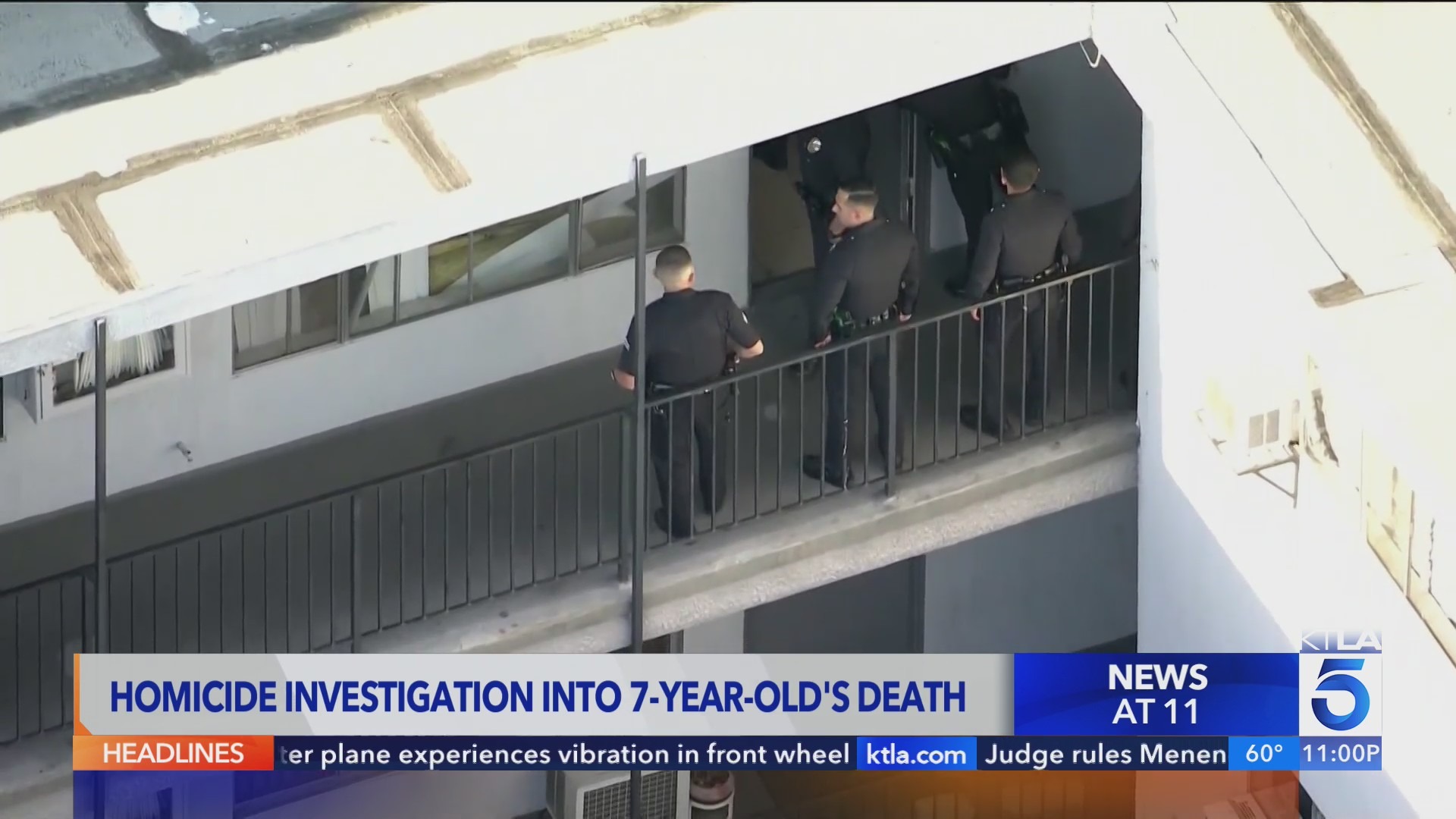 LAPD homicide investigation underway after 7-year-old girl found dead ...