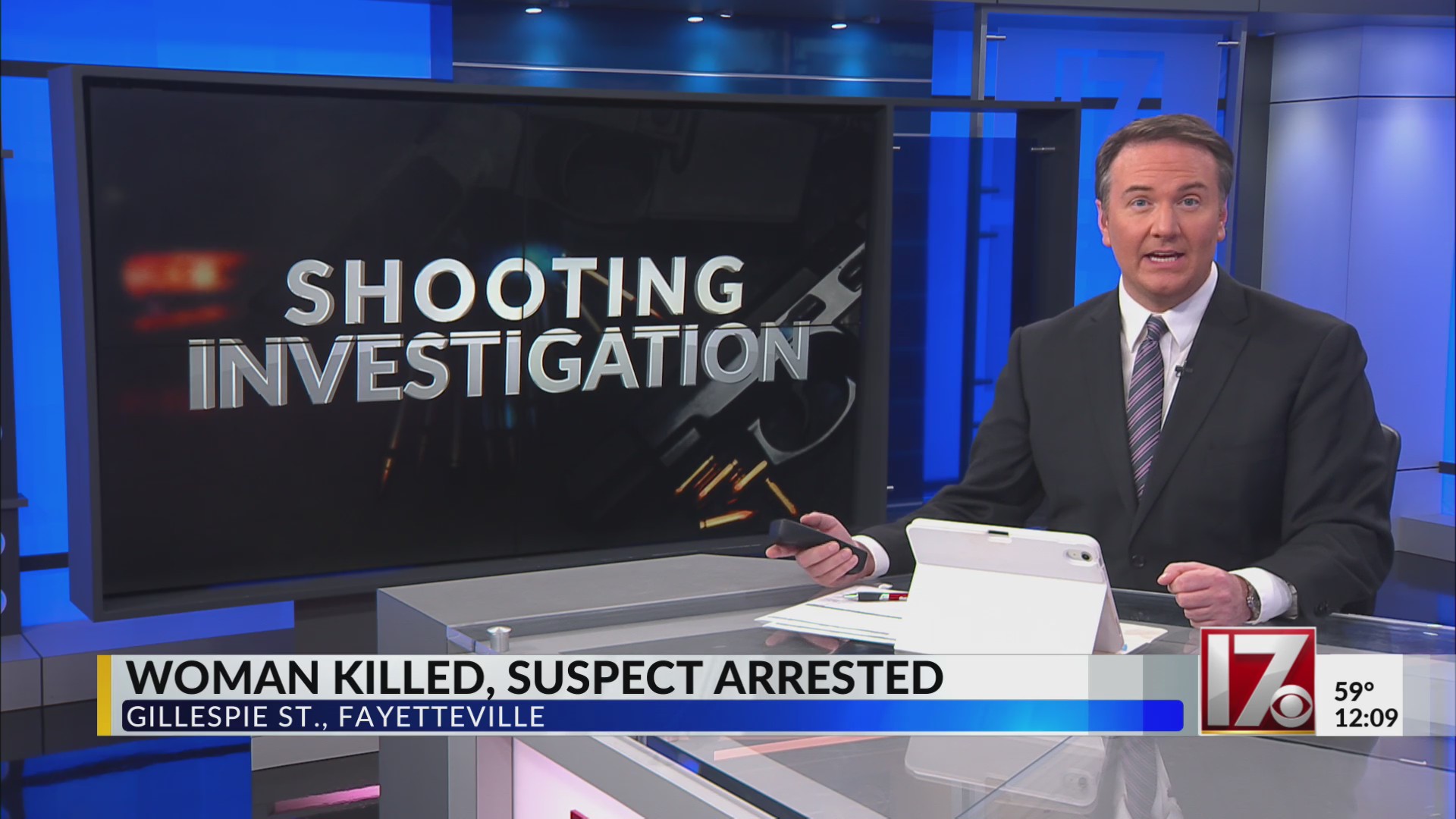 Woman killed, suspect arrested after shooting in Fayetteville – CBS17.com