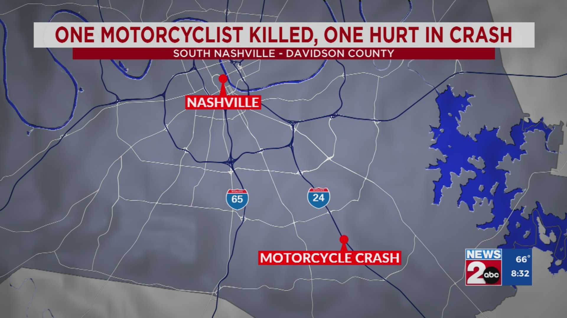 1 dead after crash on I-24 in South Nashville, police say – WKRN News 2