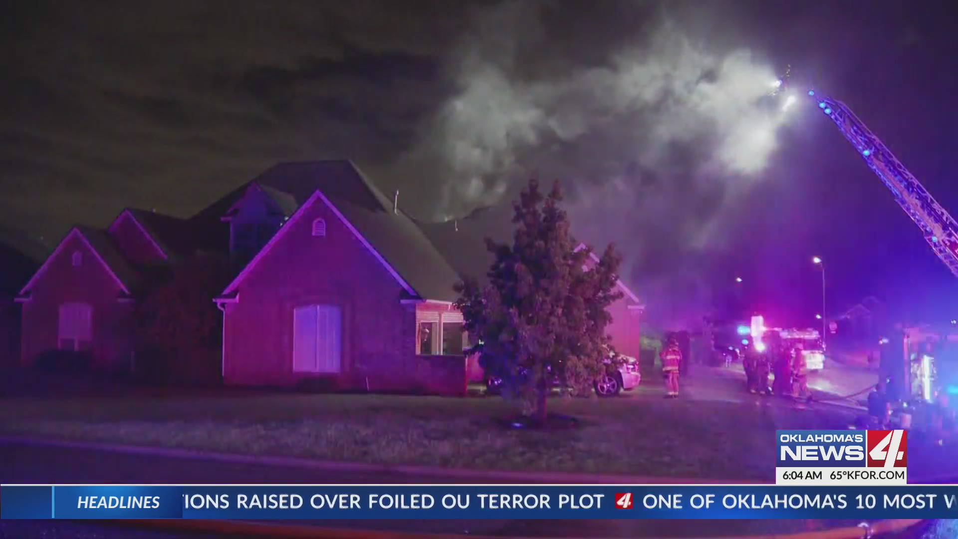 Lightning causes multiple house fires in the Oklahoma City metro – KFOR ...