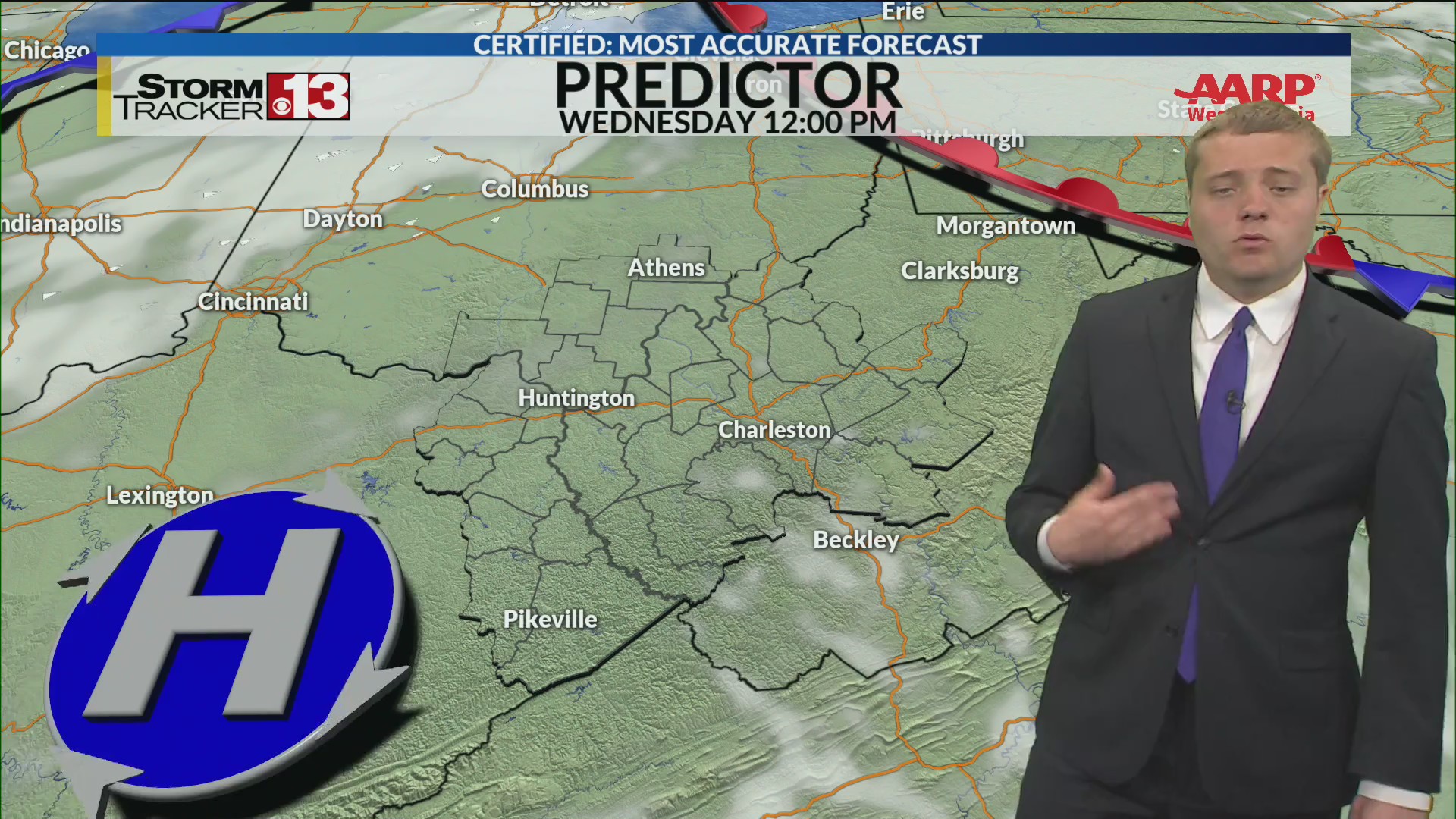Rain showers with a few thunderstorms today – WOWK 13 News