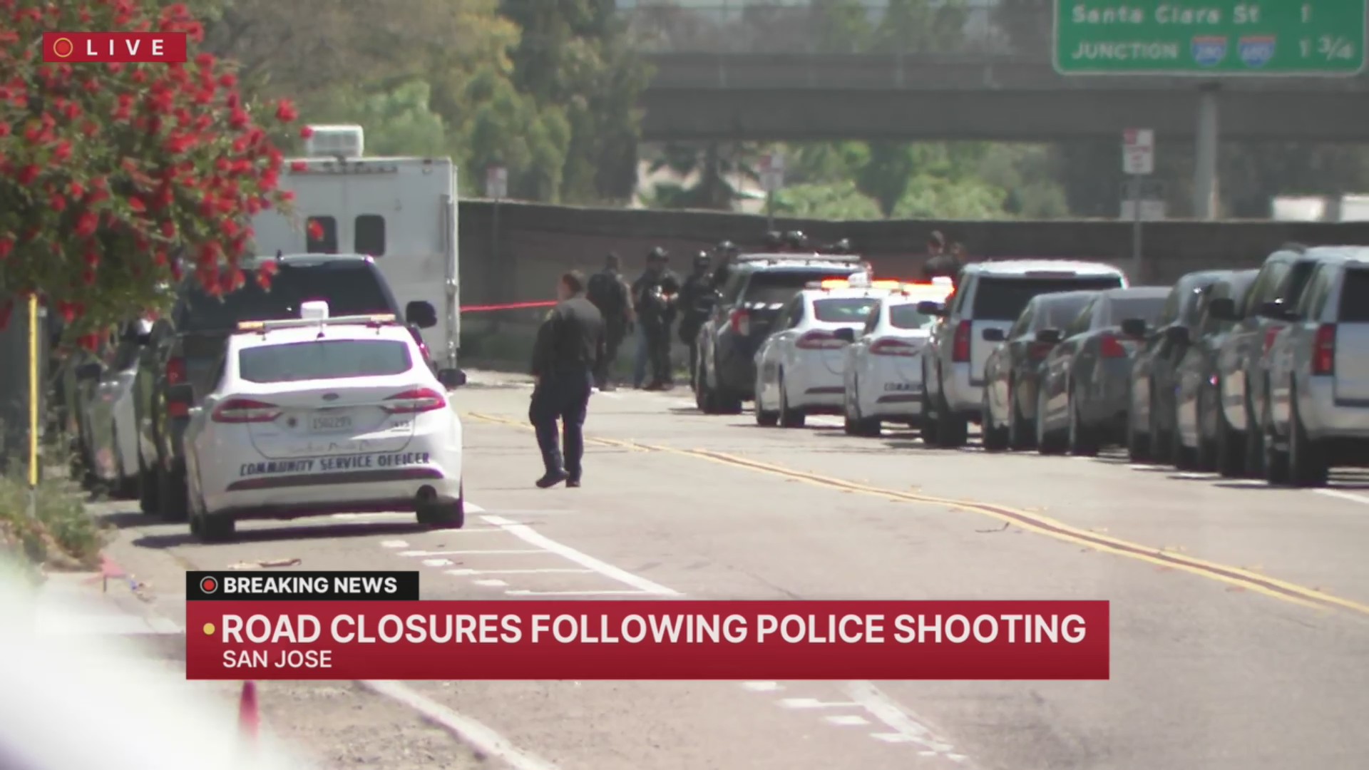 Road closures in effect following police shooting in San Jose – KRON4