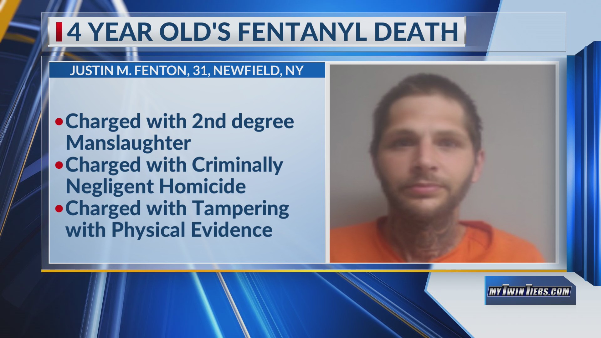 NYSP: Newfield man arrested after four-year-old dies from fentanyl ...