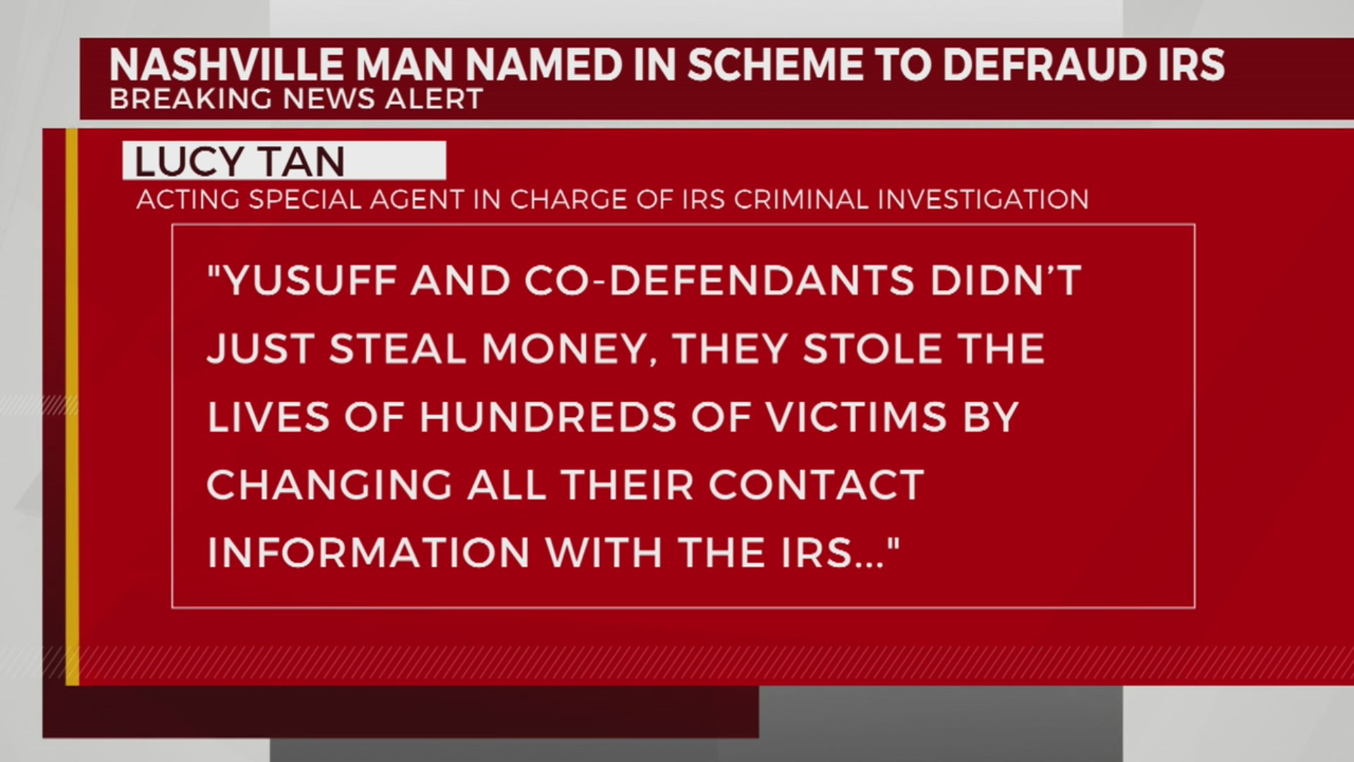 Nashville man named in scheme to defraud millions from IRS – WKRN News 2