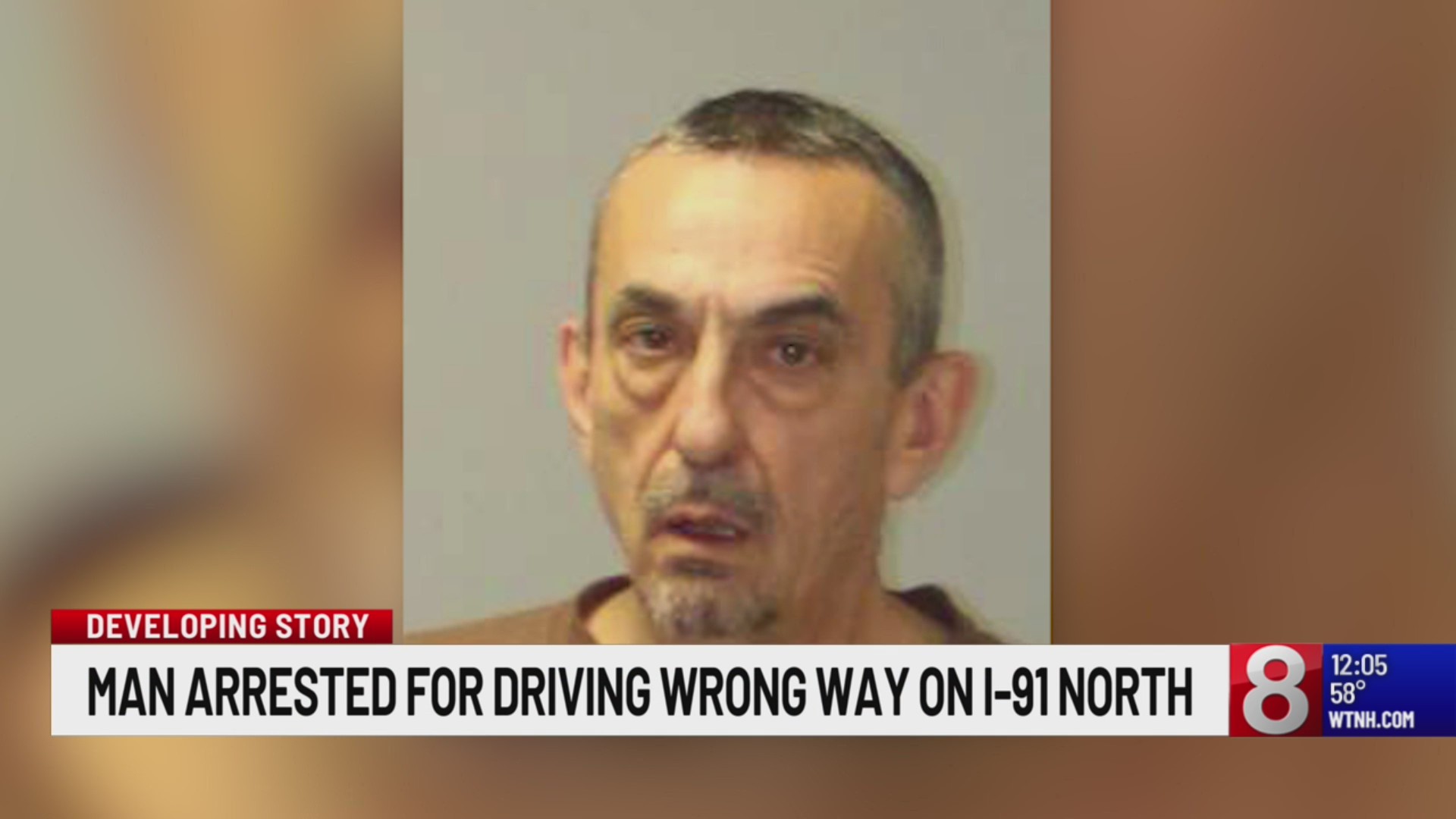 Man arrested for wrong-way crash on I-91 in Windsor – WTNH.com
