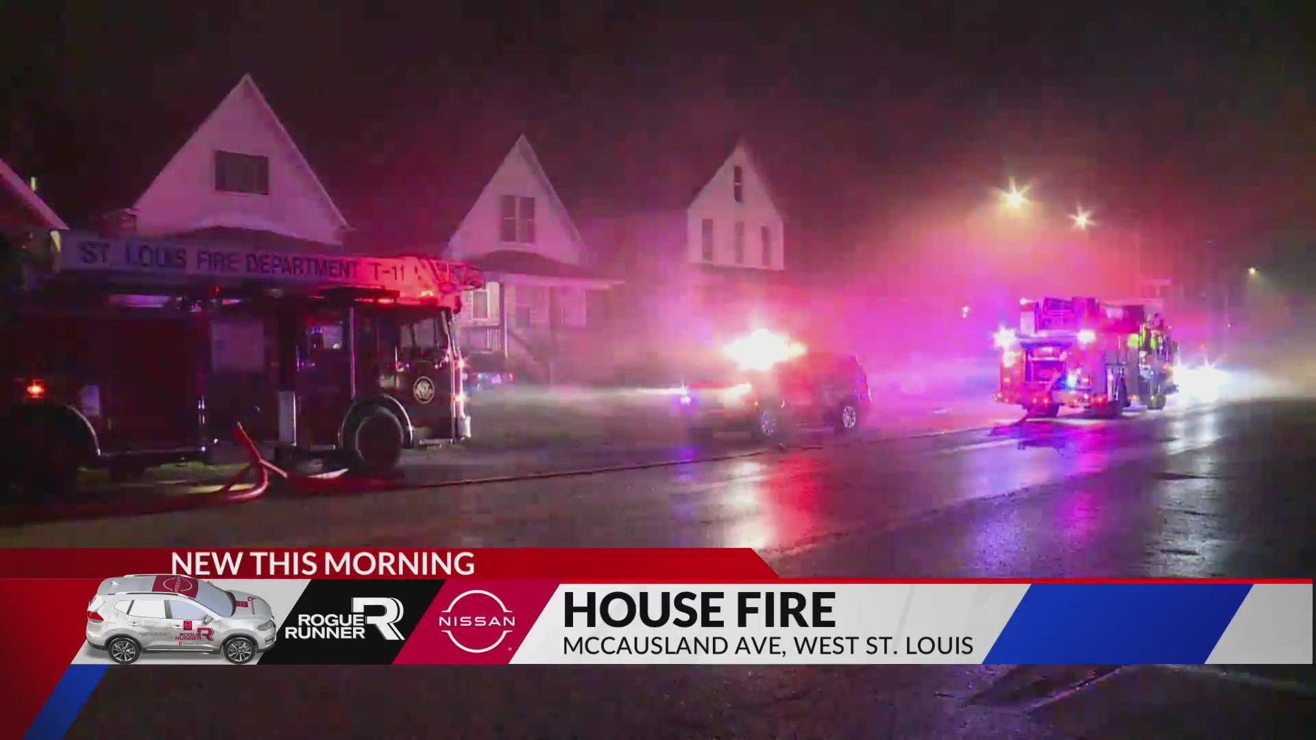 House catches fire in west St. Louis, no injuries reported – FOX 2