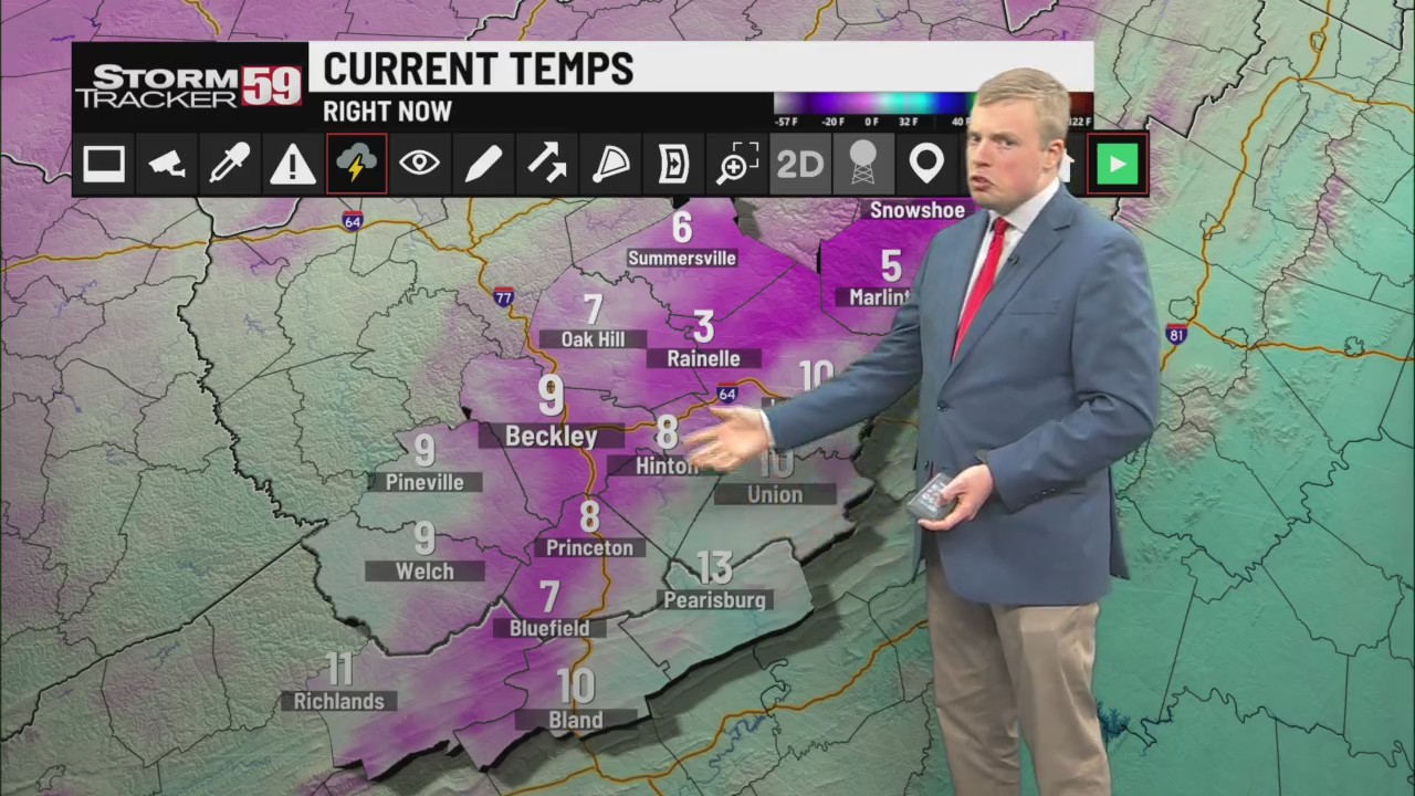Coldest night in two years tonight, but warmer days ahead – WVNS
