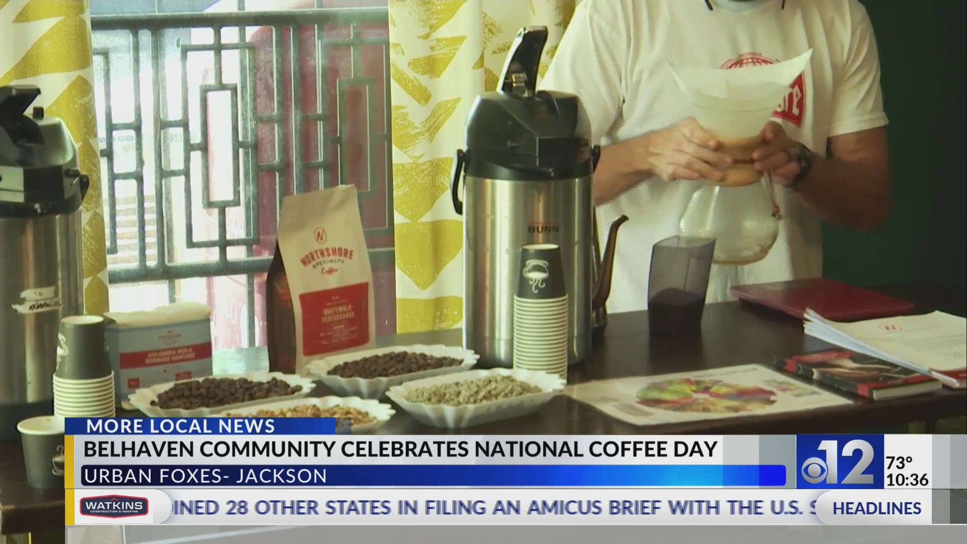 Belhaven community celebrates National Coffee Day WJTV