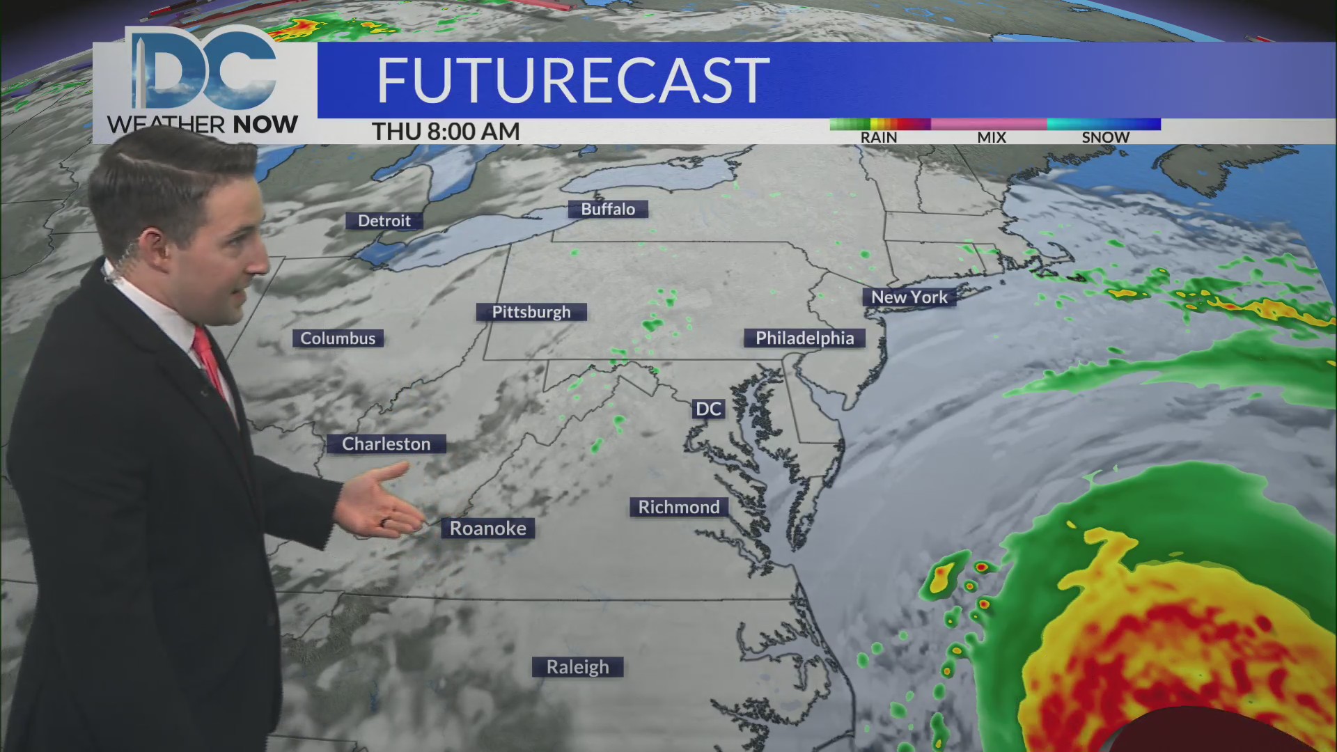 Warming up, a few storms this afternoon – DC News Now | DC, Virginia ...
