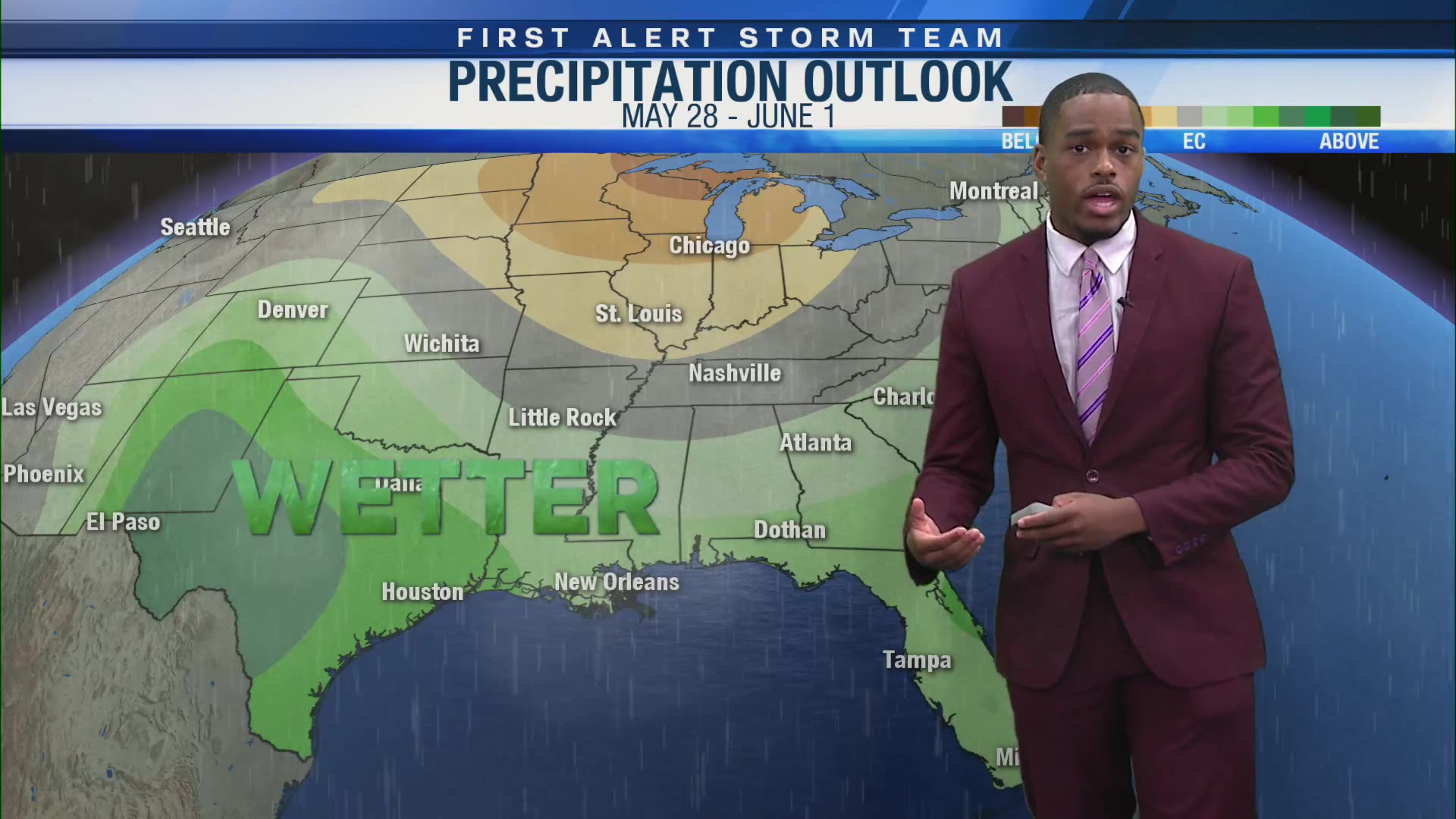 Dry Memorial Day weekend but an active pattern is ahead – WDHN – wdhn.com