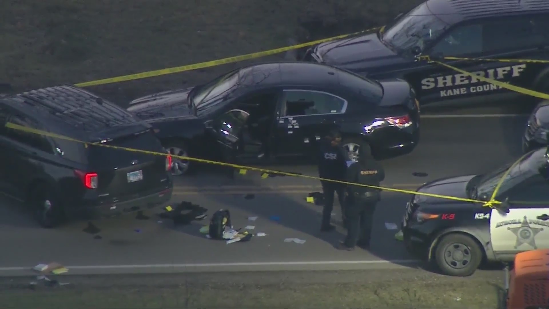 Suspect accused of injuring officer during traffic stop fatally shot by ...