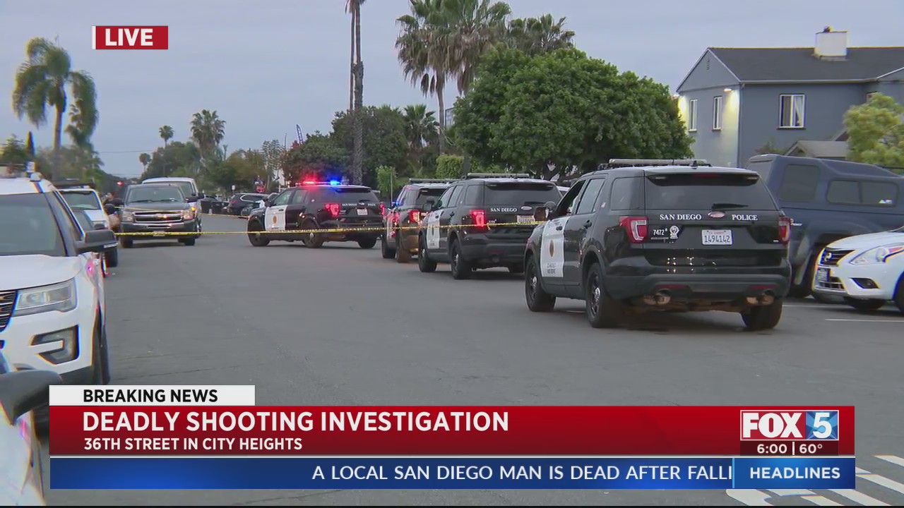 Deadly shooting investigation FOX 5 San Diego & KUSI News