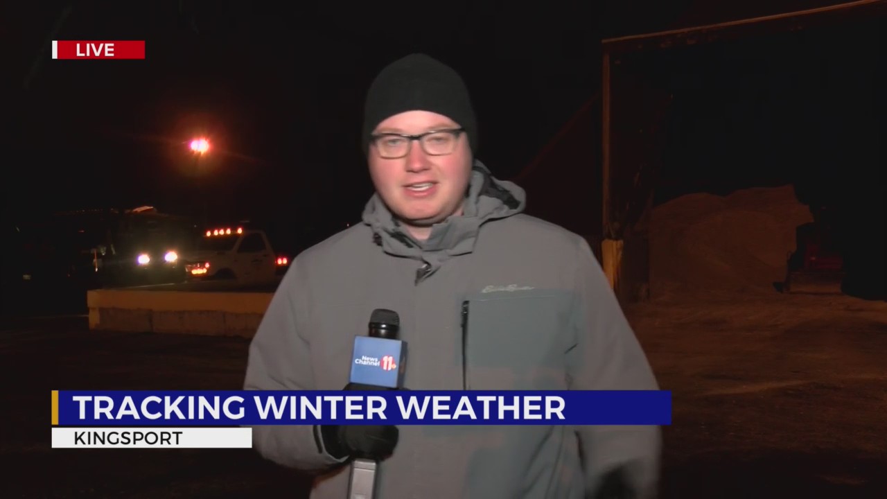 Snow begins falling in Kingsport early Wednesday morning – WJHL | Tri ...