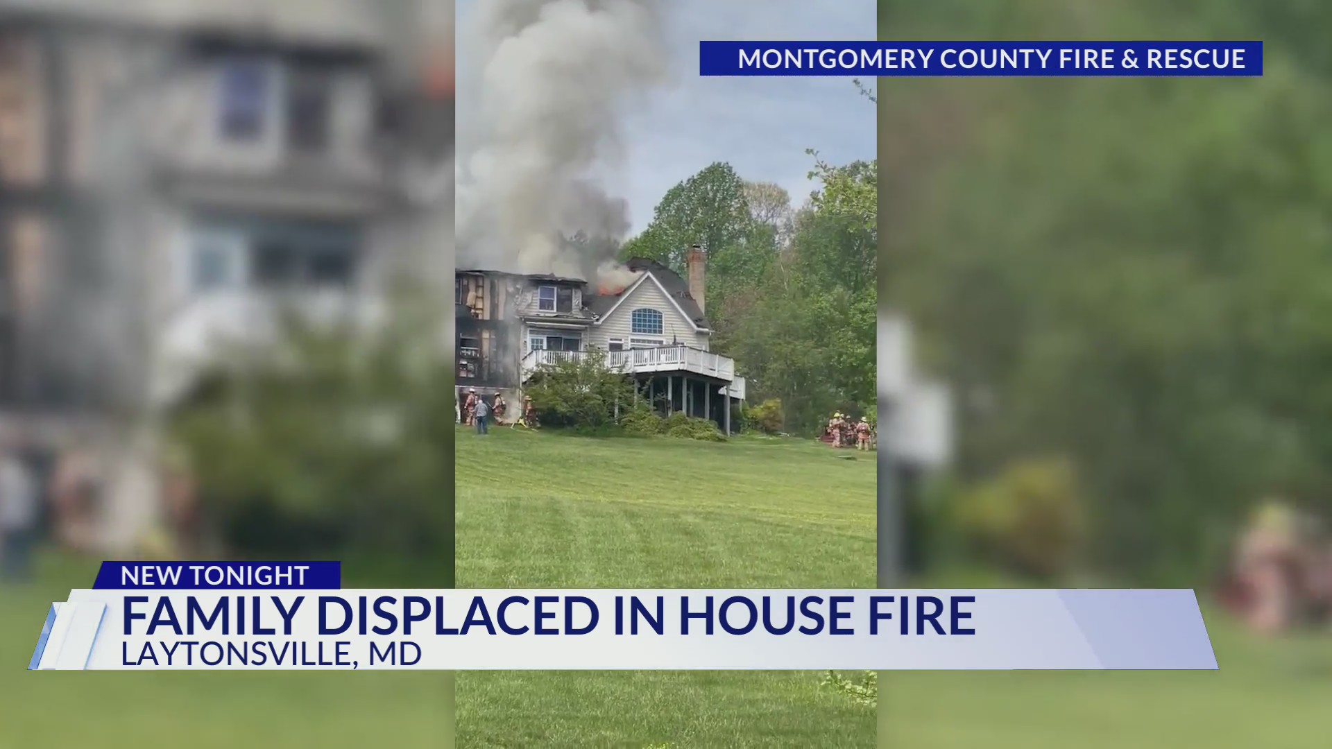 Montgomery County family displaced after house fire – DC News Now | DC ...
